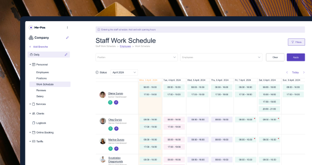 Optimized Staff Management