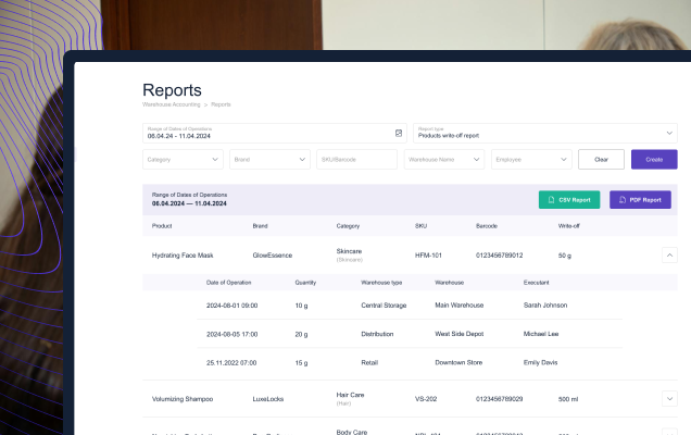 Customizable Reports