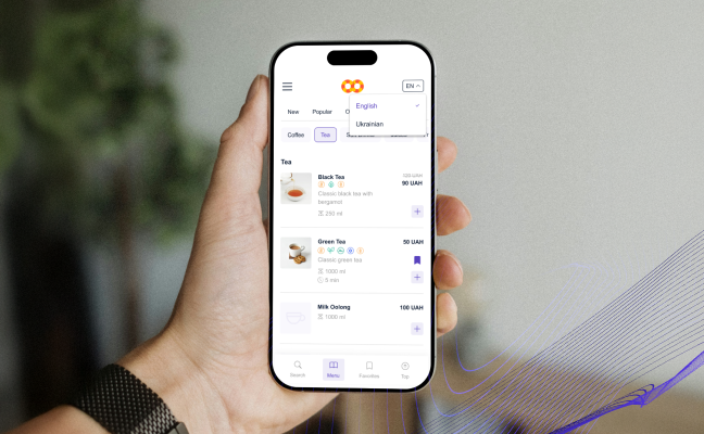 Multilingual Menu Support
