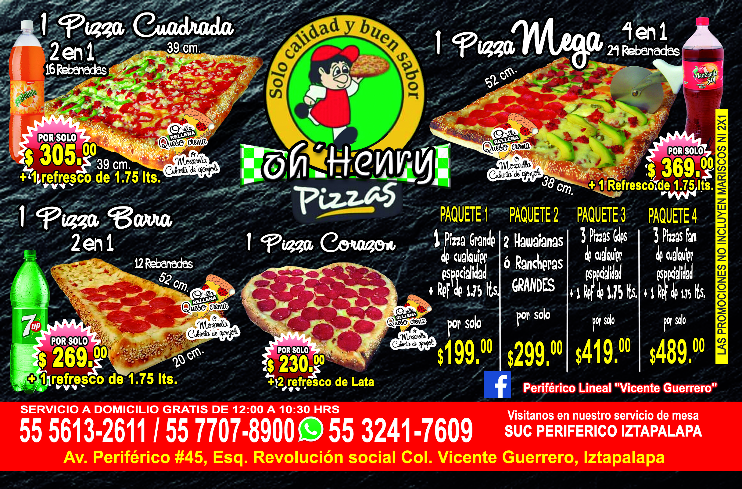 PIZZAS OH HENRY image 3
