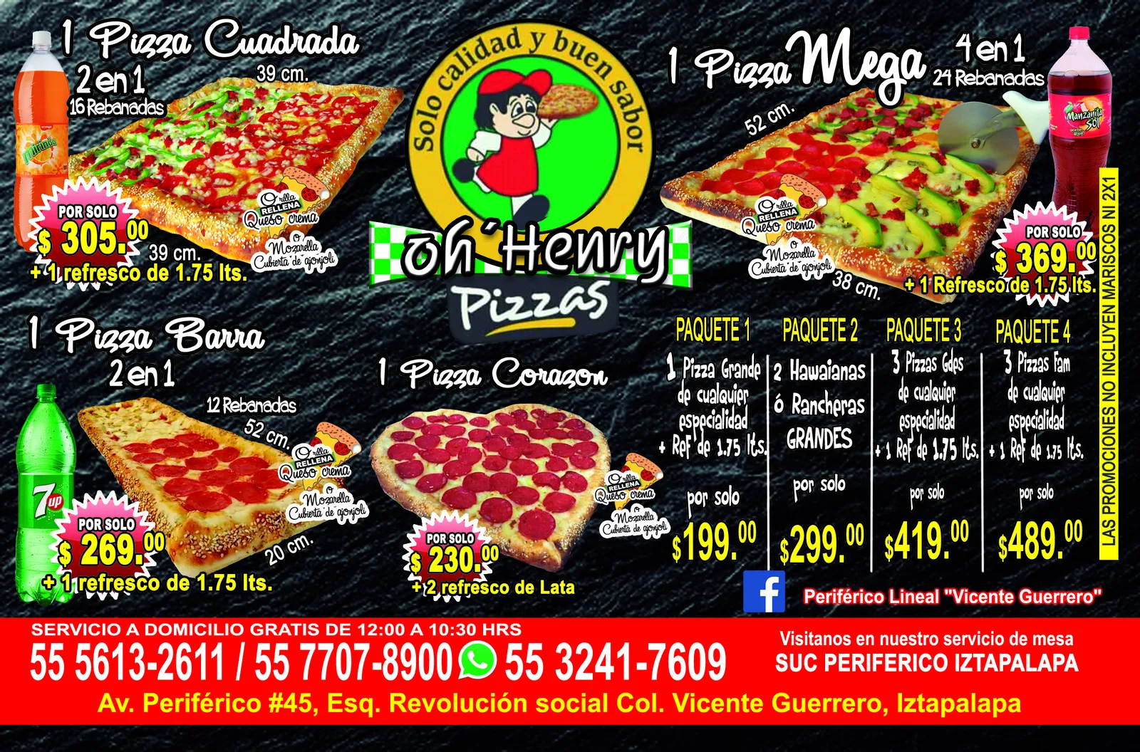 PIZZAS OH HENRY image 3