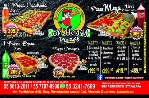 PIZZAS OH HENRY image 3