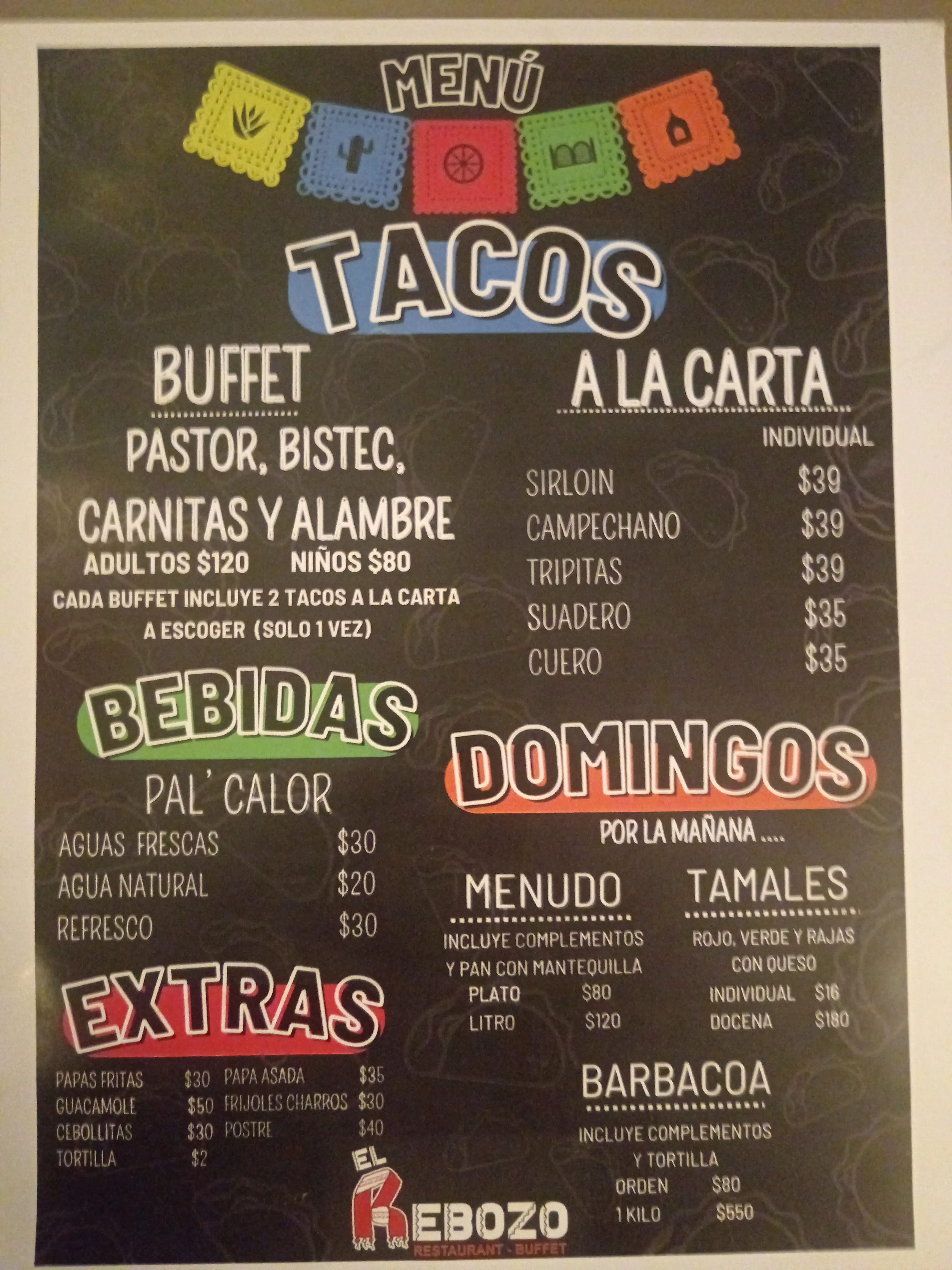 El rebozo restaurant buffet image 4