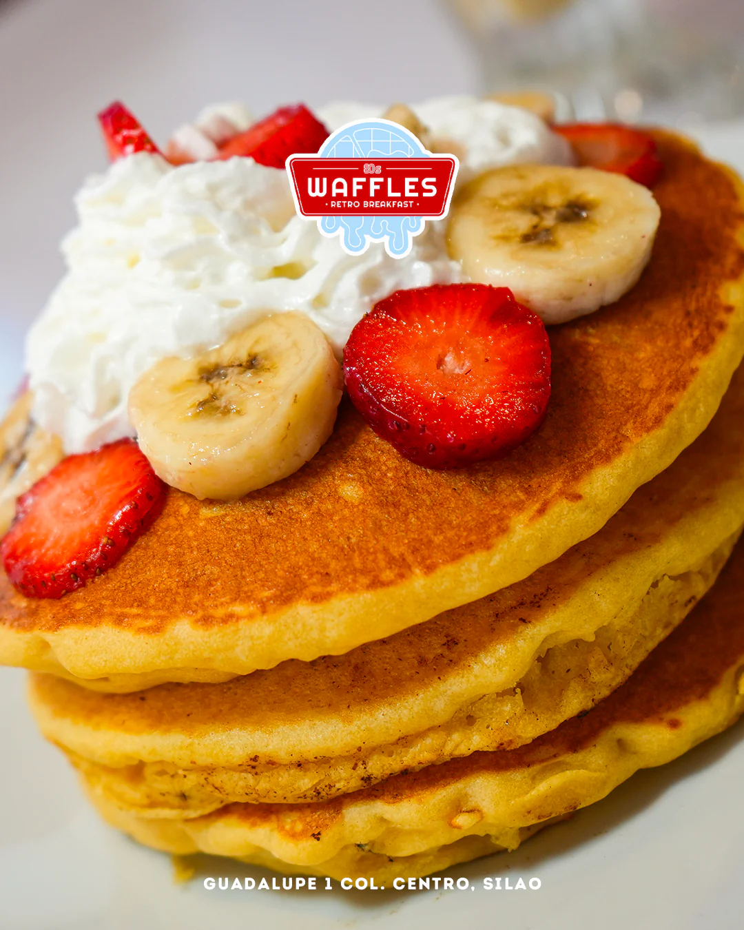 80s Waffles Retro Breakfast image 2