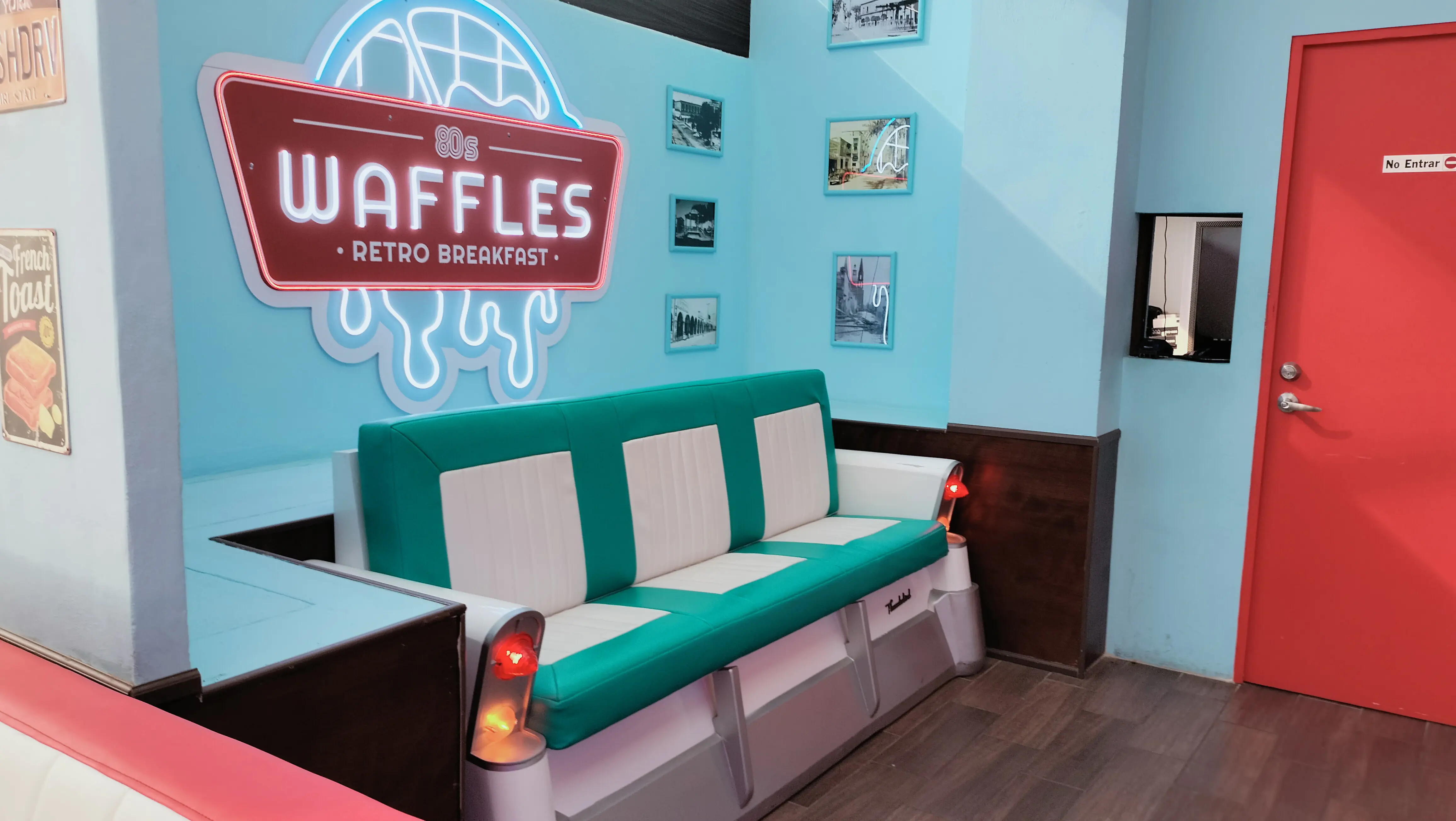 80s Waffles Retro Breakfast image 5