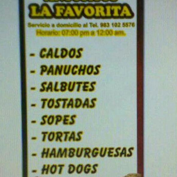 "LA FAVORITA" HAMBURGUESAS Y ANTOJITOS YUCATECOS image 8