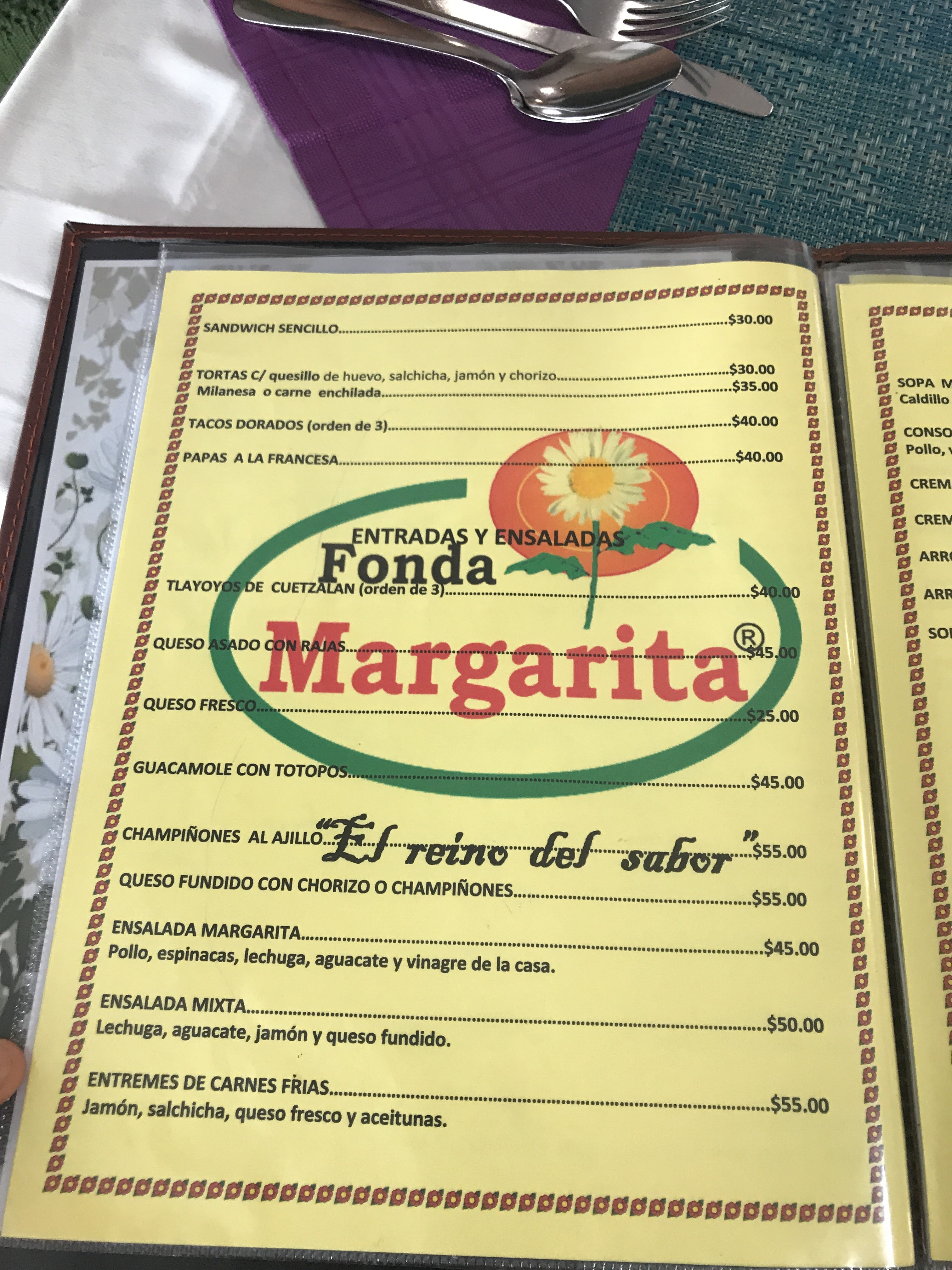 Fonda Margarita "El reino del sabor" image 6