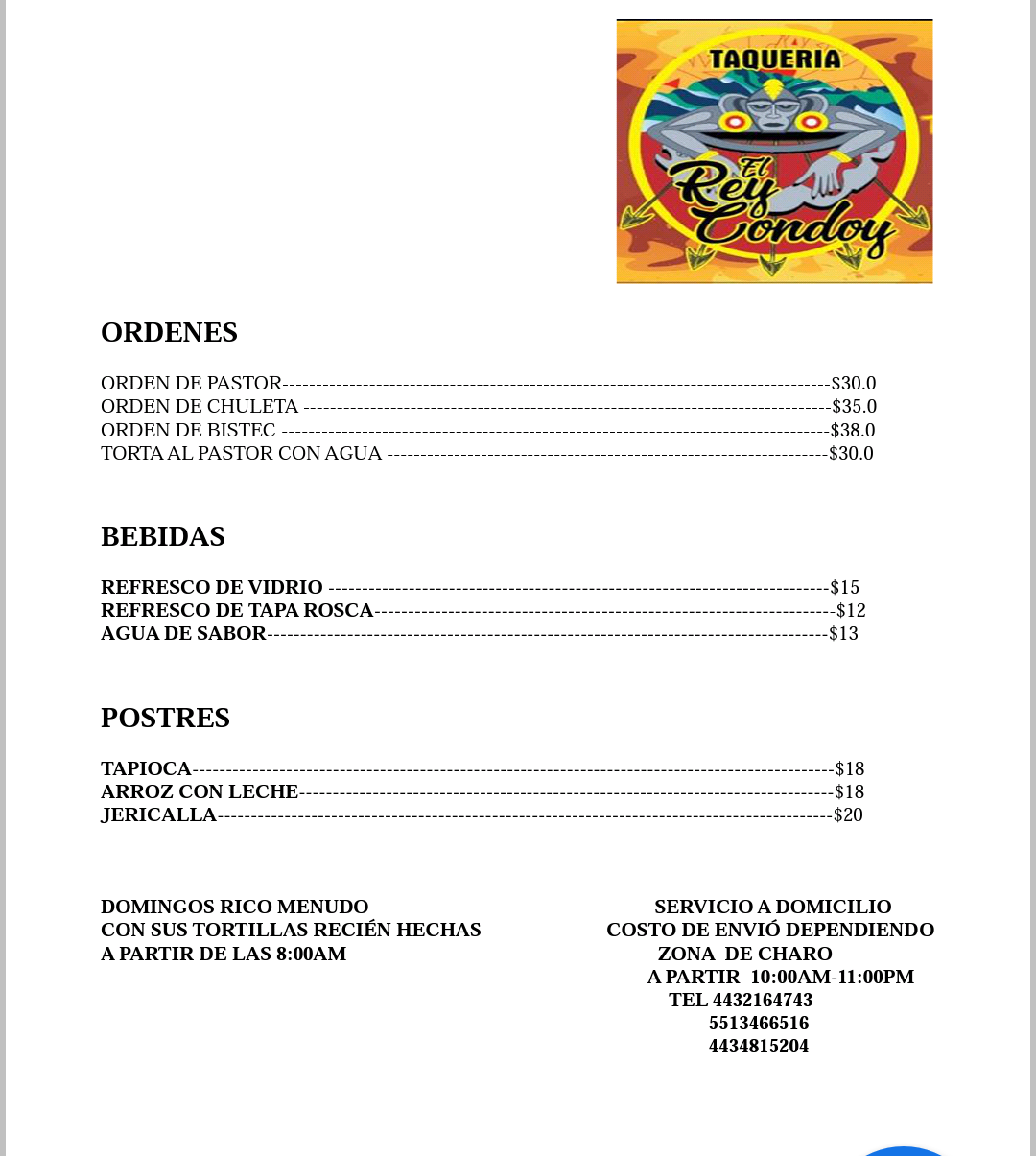 Taquería El Rey Condoy image 9