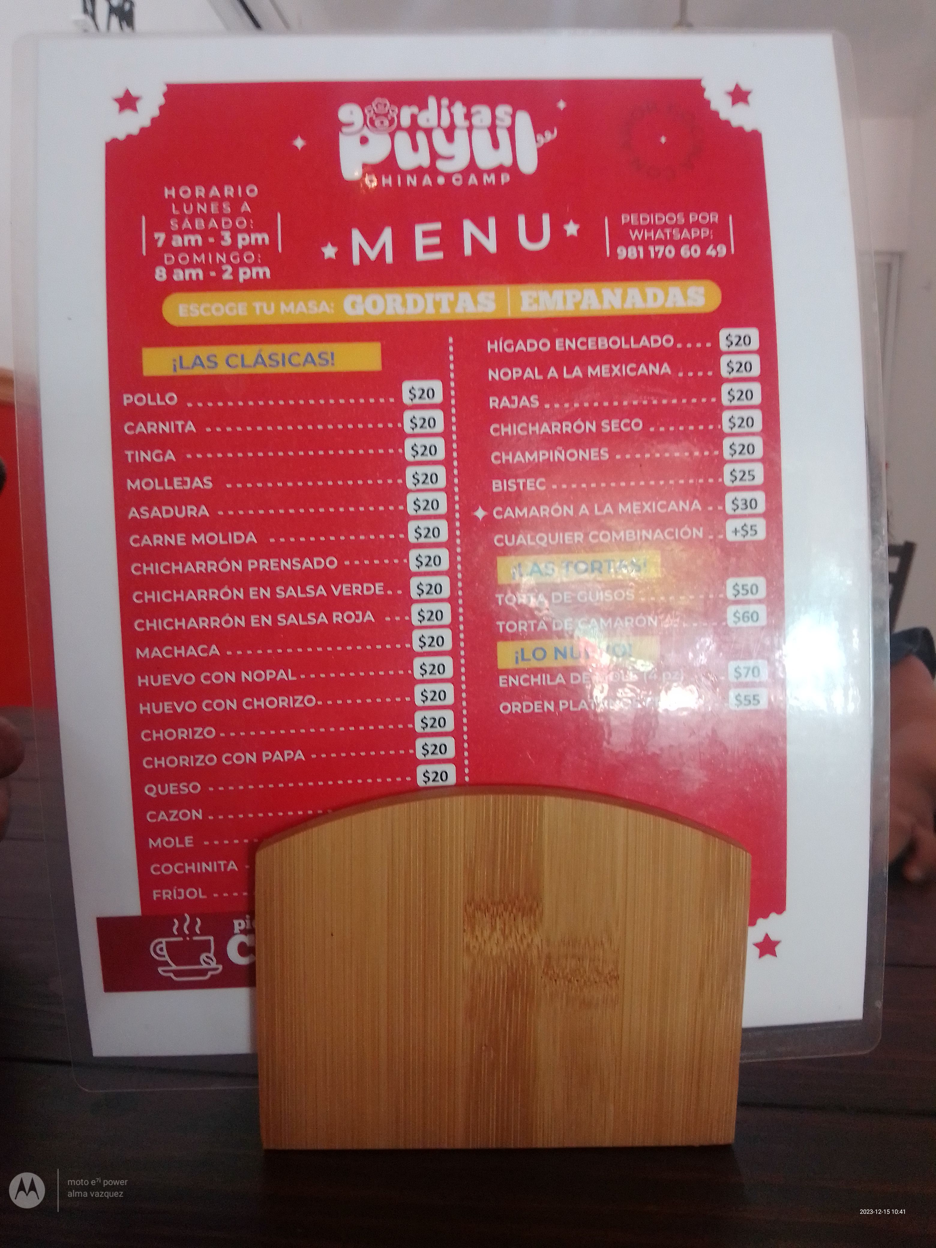 Gorditas Puyul Chiná image 4