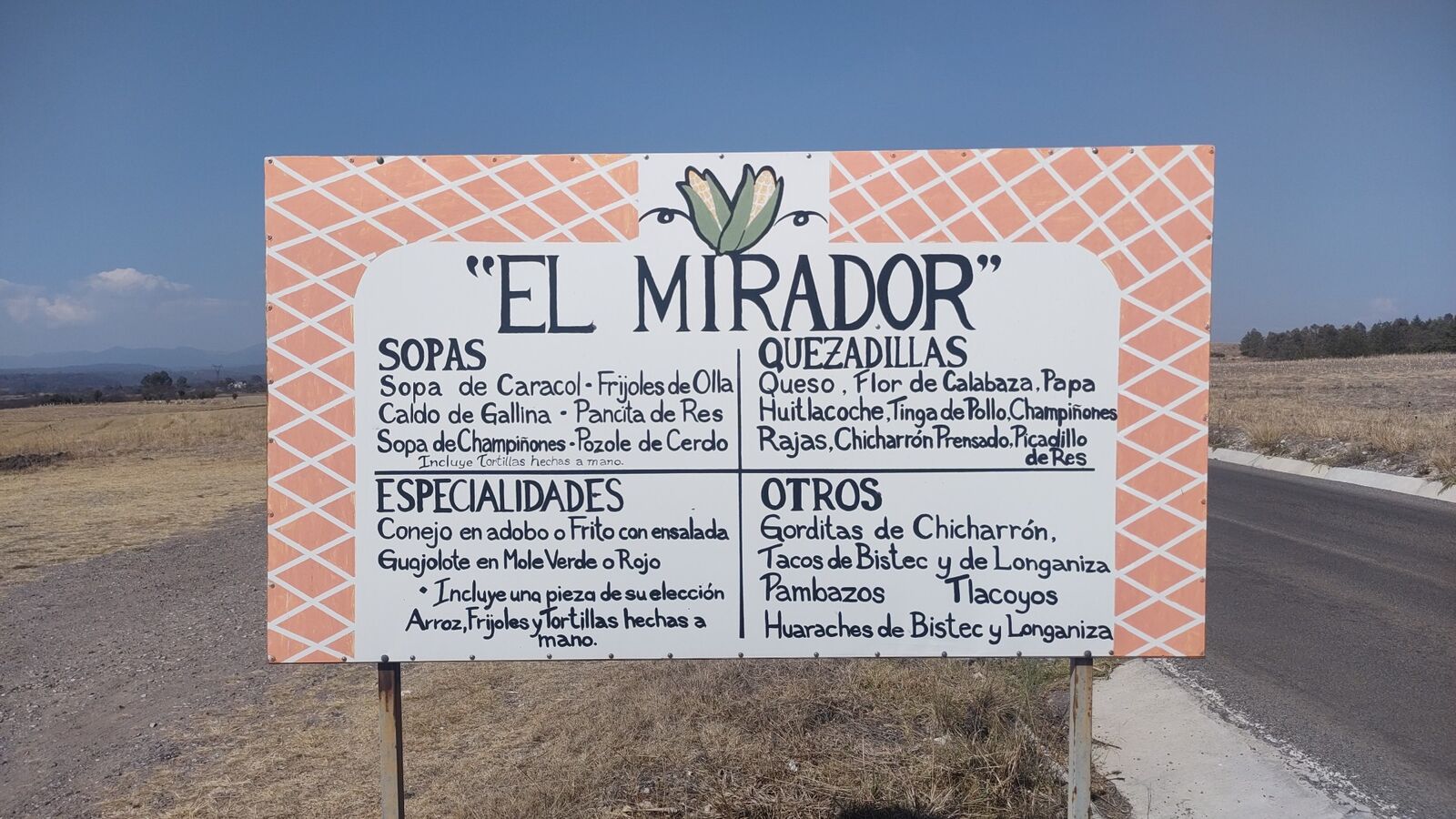 El MIRADOR . antojitos y algo mas image 3