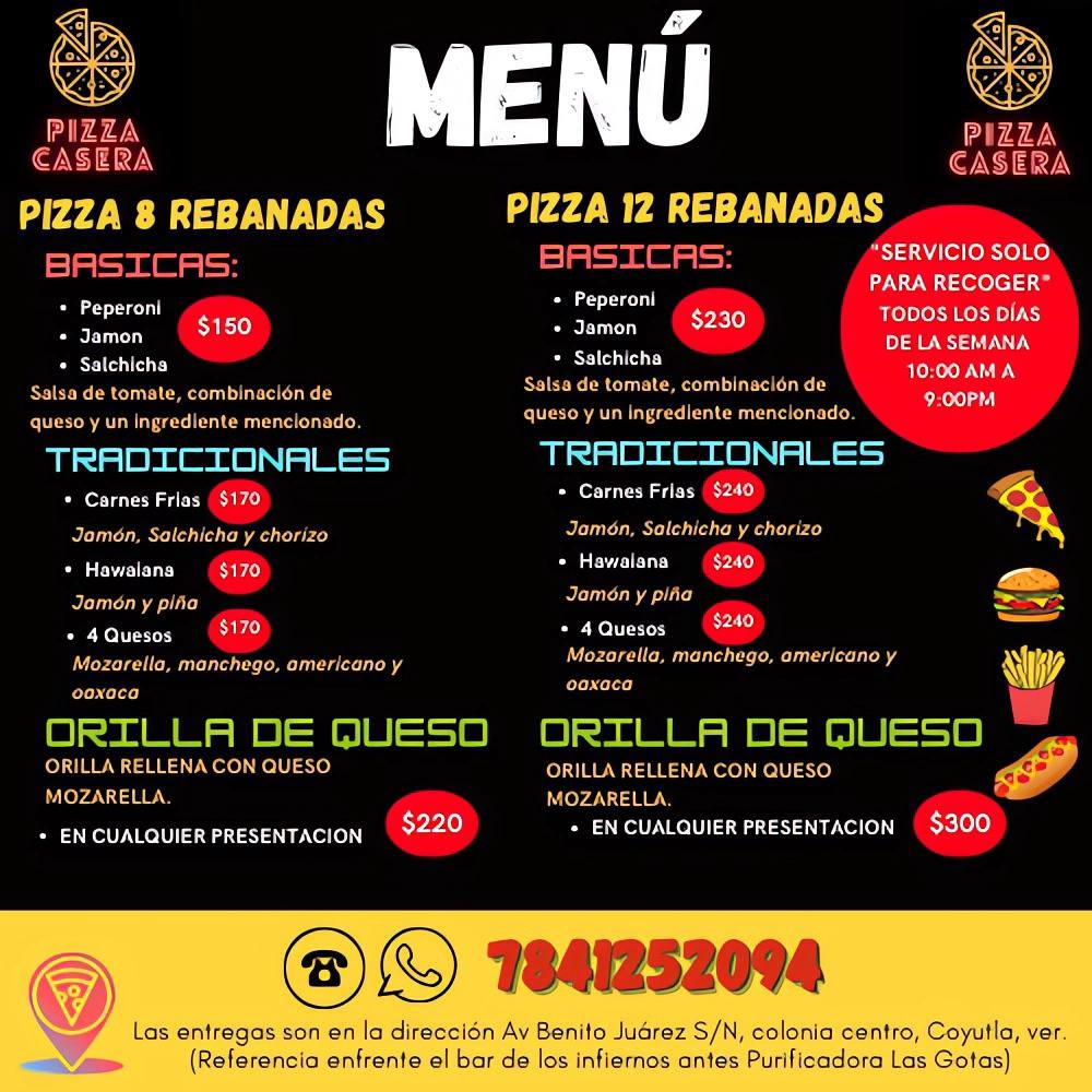 Pizza Casera Coyutla image 8
