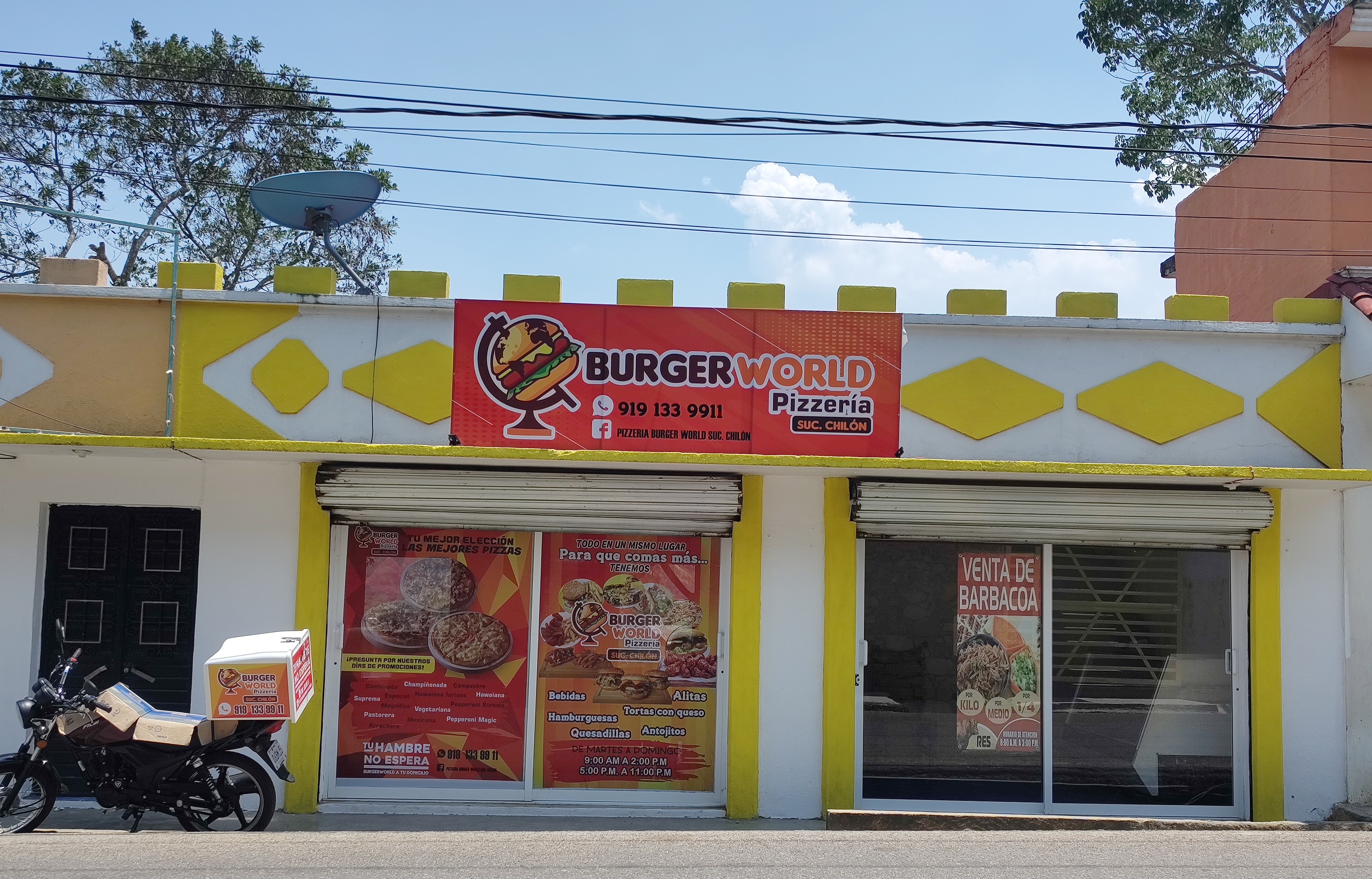 PIZZERÍA BURGER WORLD SUC. CHILON image 1