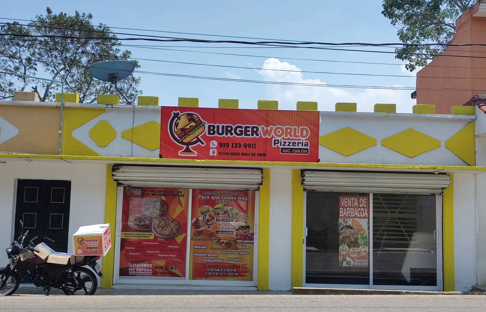 PIZZERÍA BURGER WORLD SUC. CHILON image 1