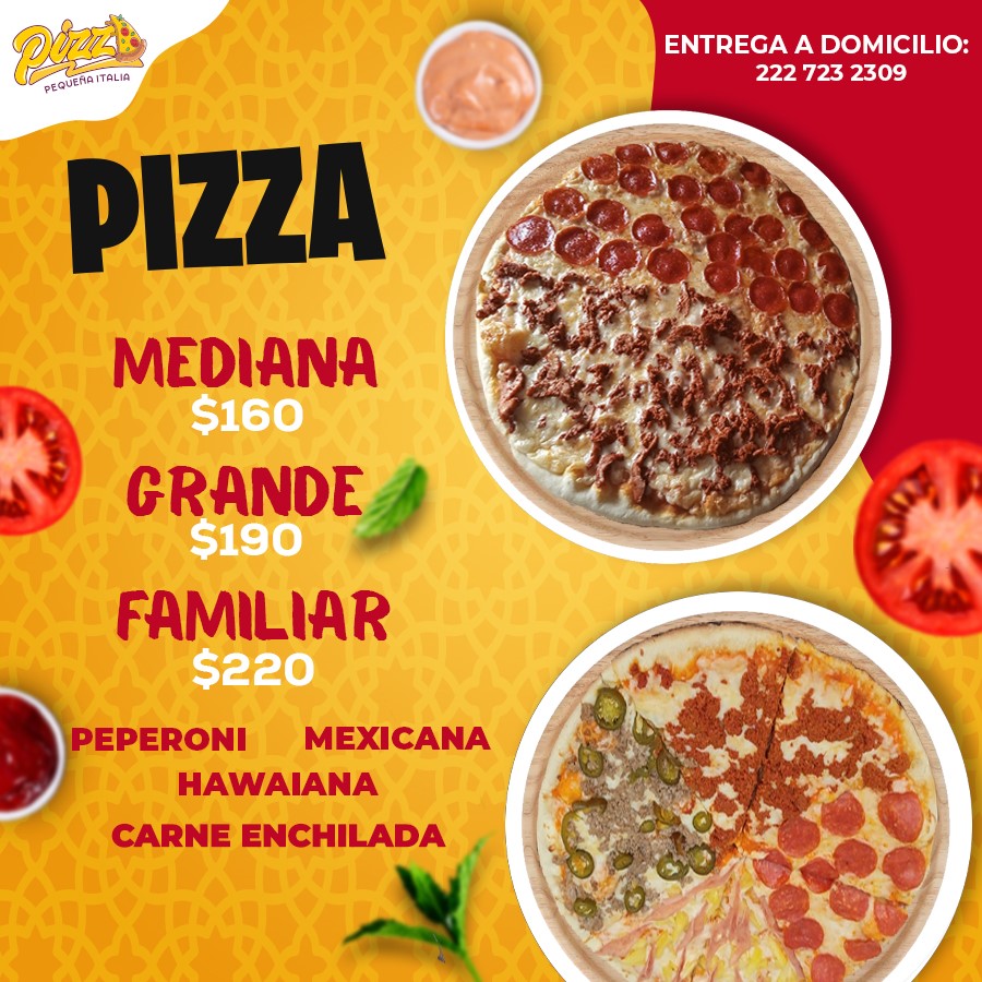 Pizzas "pequeña Italia" image 7