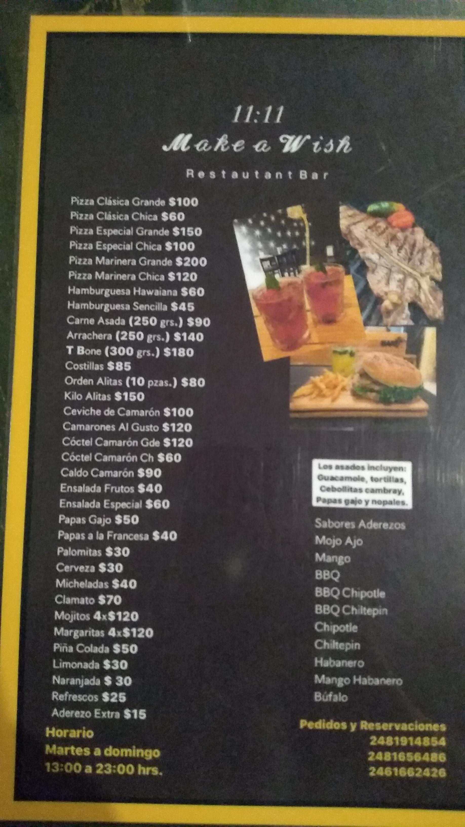 11:11 Make a Wish Restaurant Bar image 4