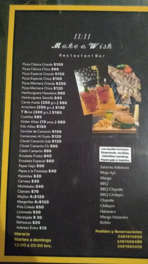11:11 Make a Wish Restaurant Bar image 4