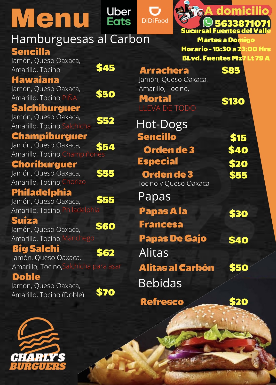 CHARLY’S BURGUERS (Fuentes Del Valle) image 6