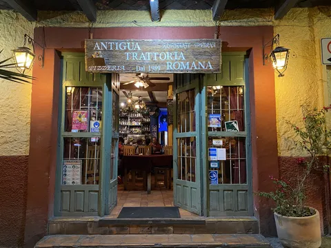 Antigua Trattoria Romana. Alberto is our waiter. image 1