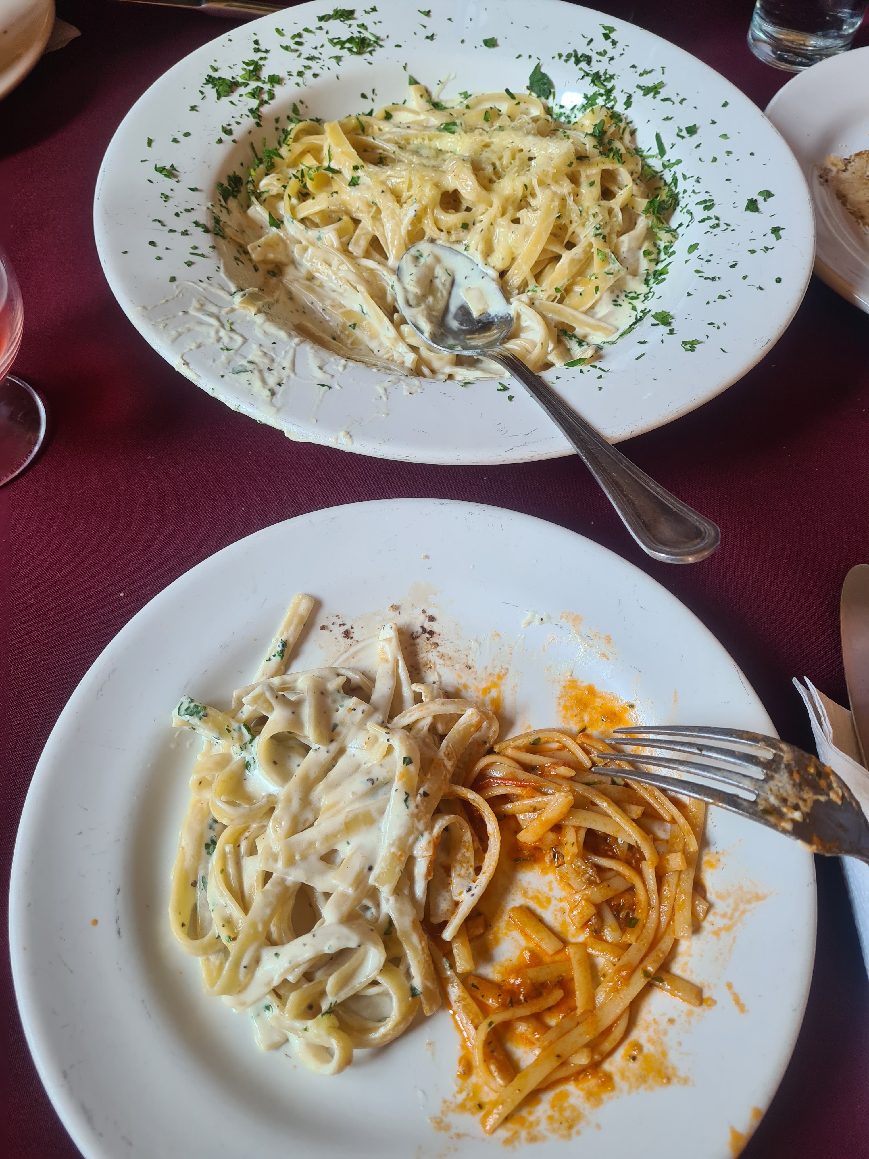 Antigua Trattoria Romana. Alberto is our waiter. image 4