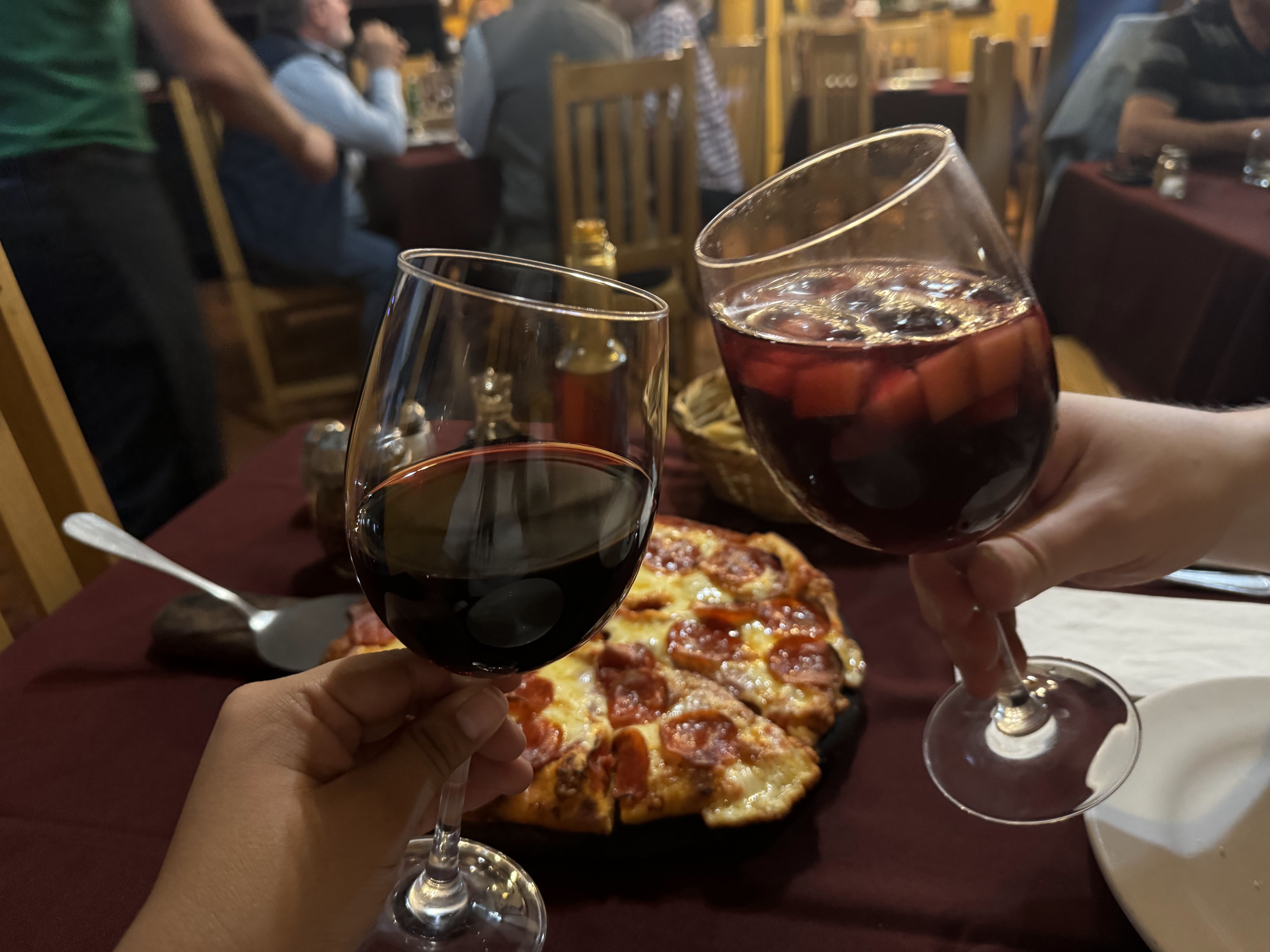Antigua Trattoria Romana. Alberto is our waiter. image 5