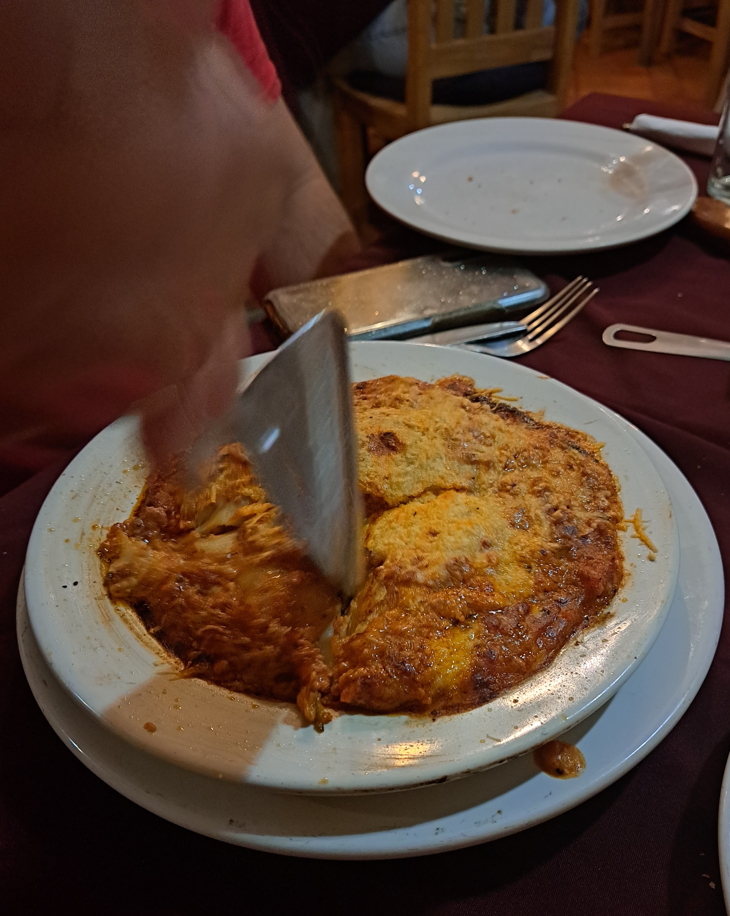 Antigua Trattoria Romana. Alberto is our waiter. image 9