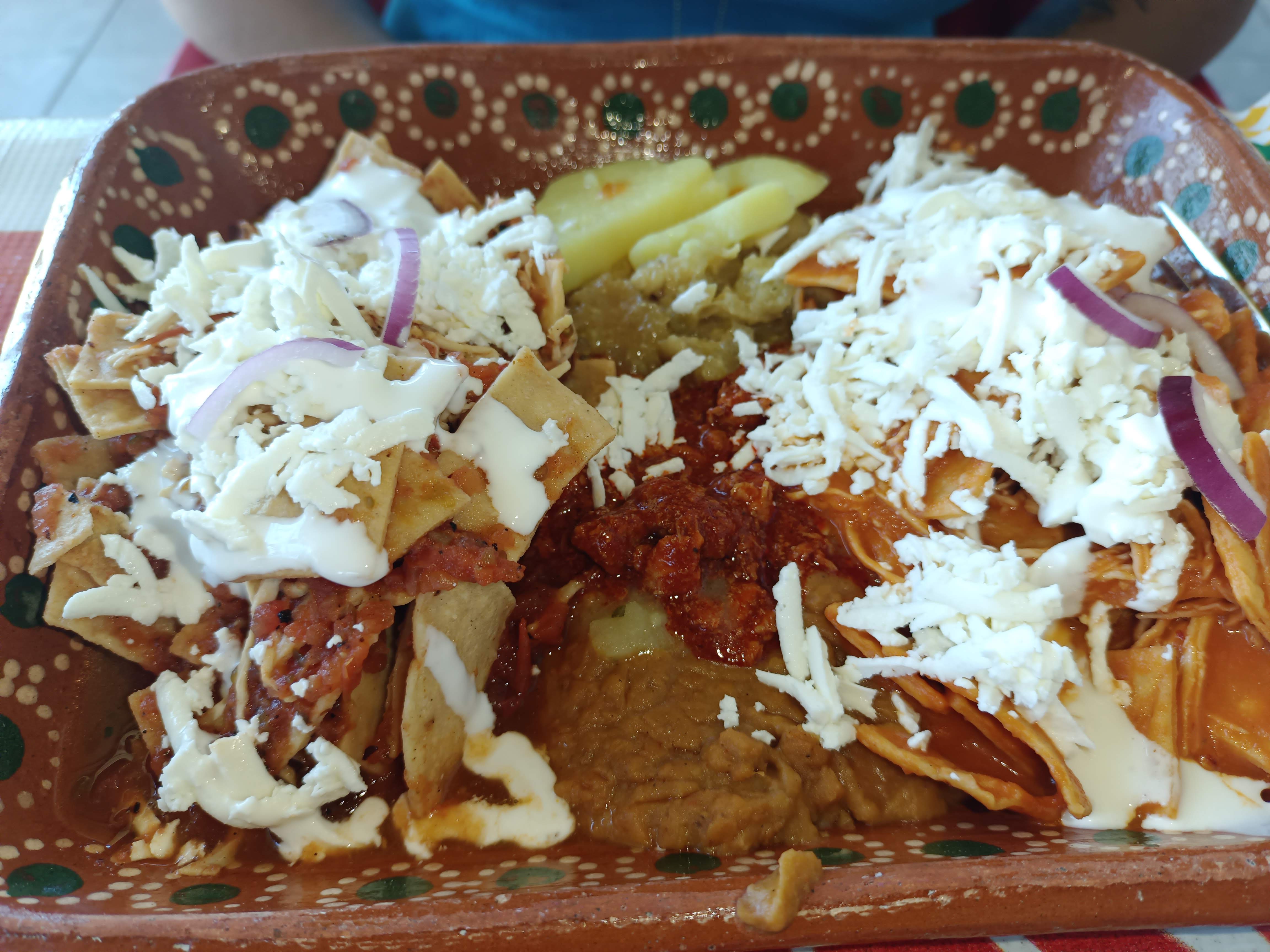 El A's del Chilaquil and eggs image 3