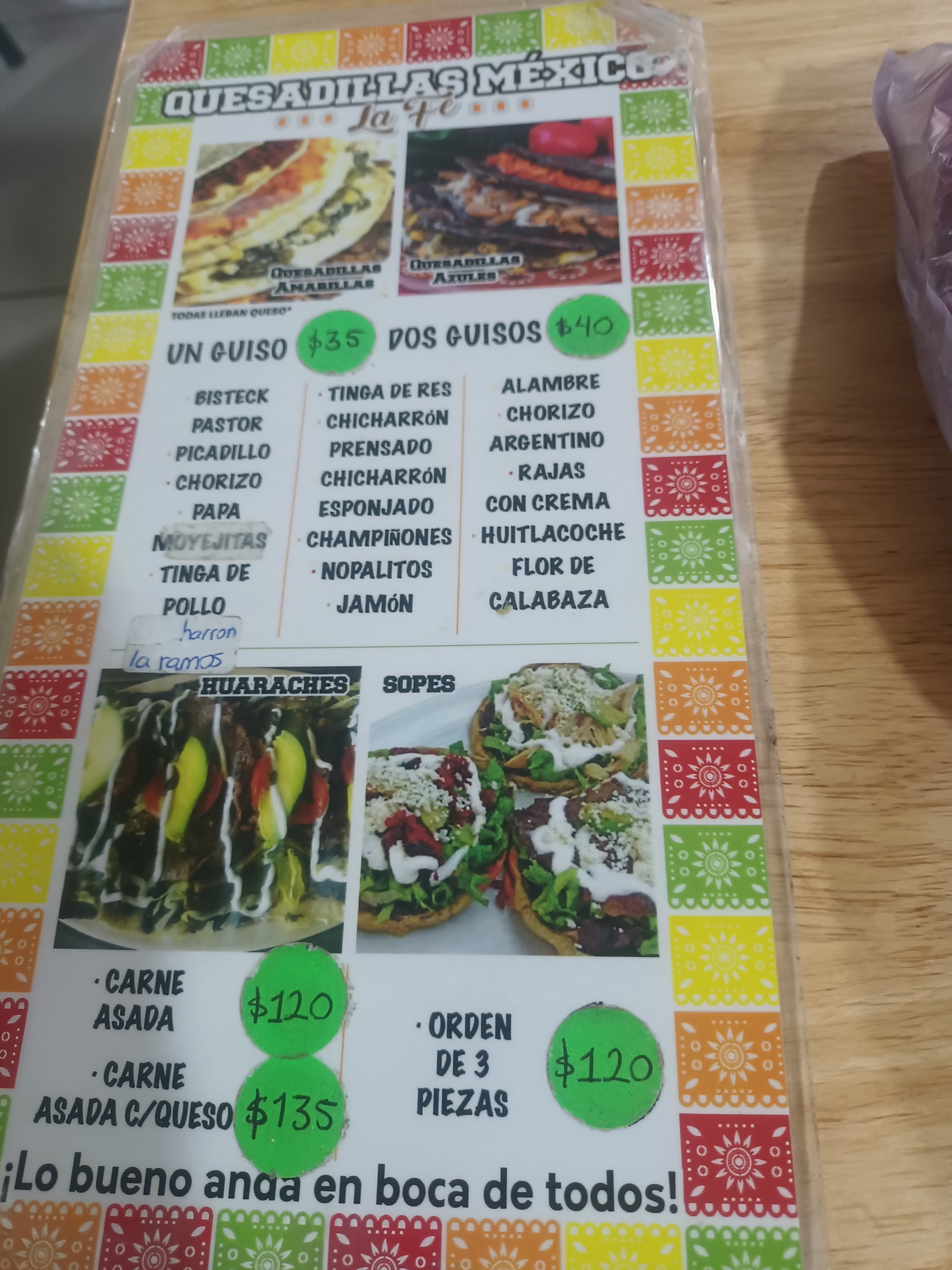 Quesadillas México La fé image 2