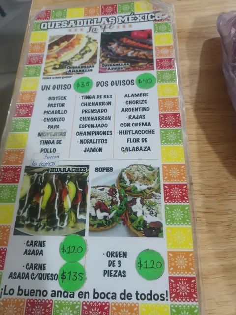 Quesadillas México La fé image 2
