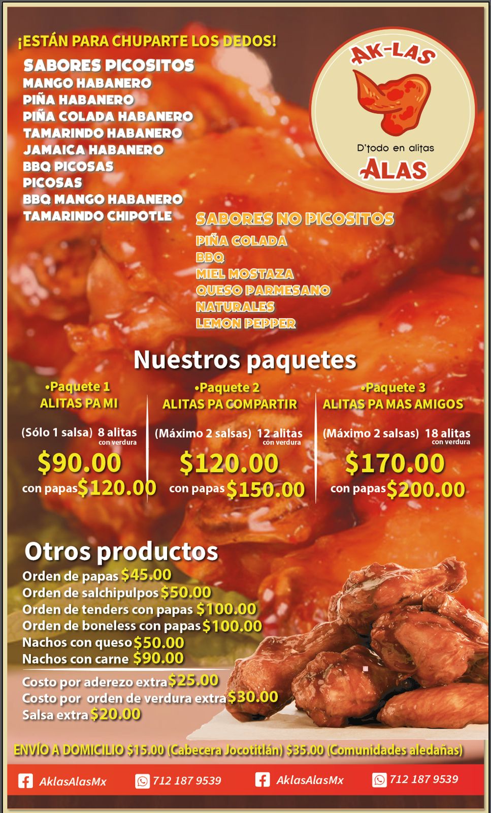 AK-LAS ALAS CHICKEN WINGS image 10