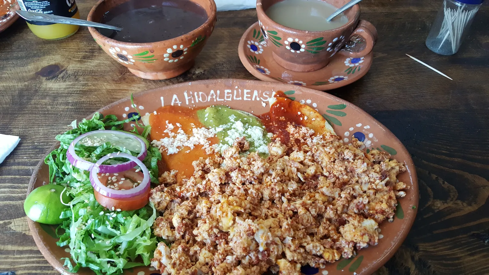 Restaurante La Hidalguense Enchiladas Huastecas image 9