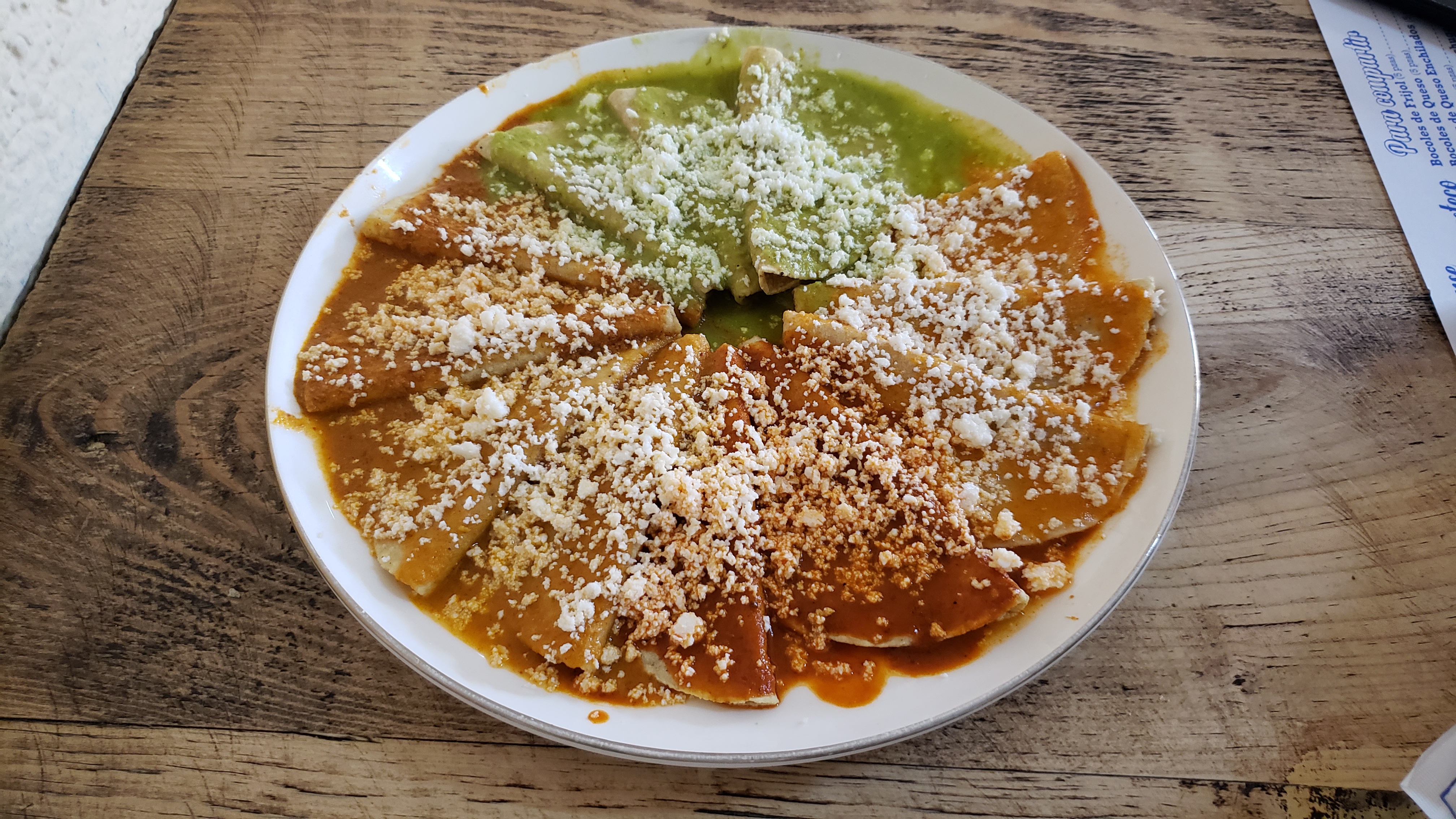 Restaurante La Hidalguense Enchiladas Huastecas image 10