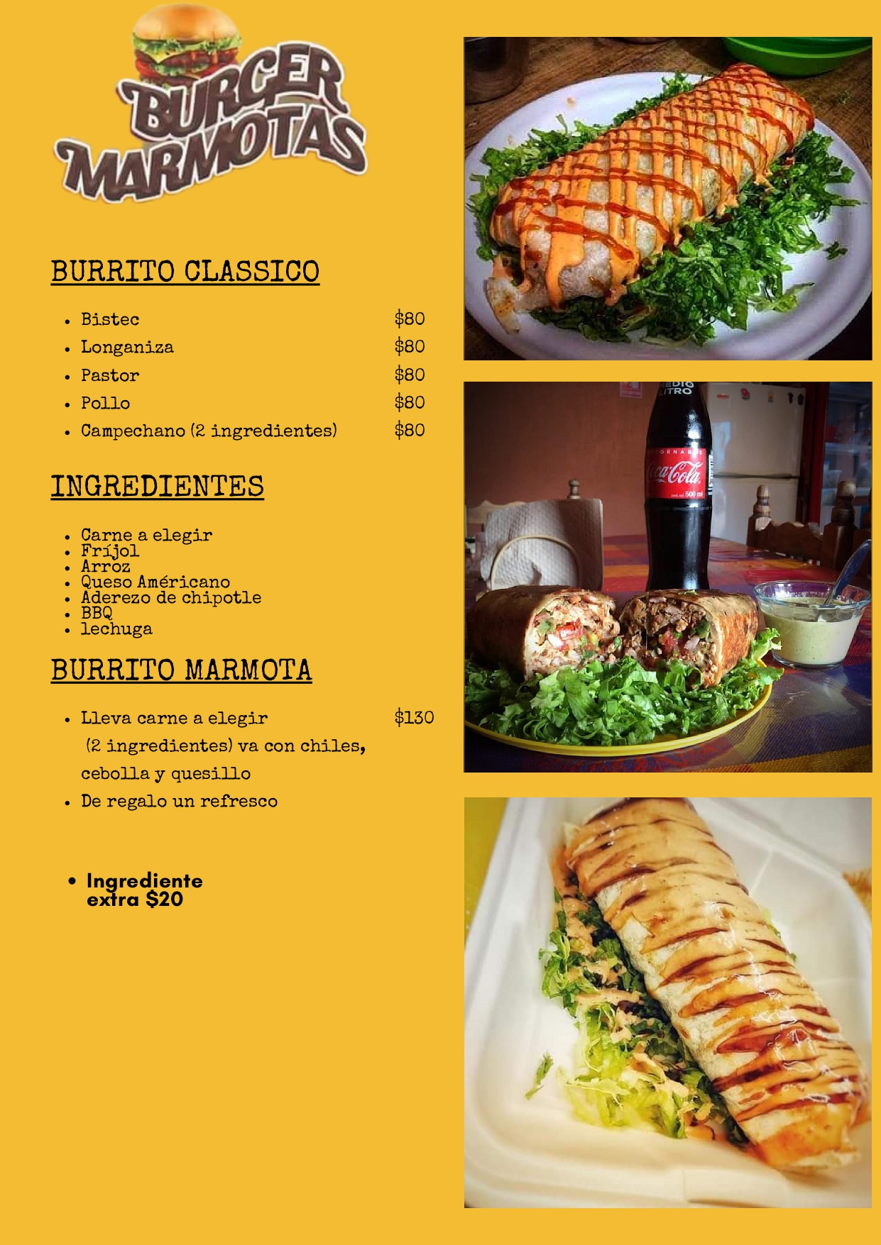 Burger Marmotas Suc Almoloya, Hgo. image 6