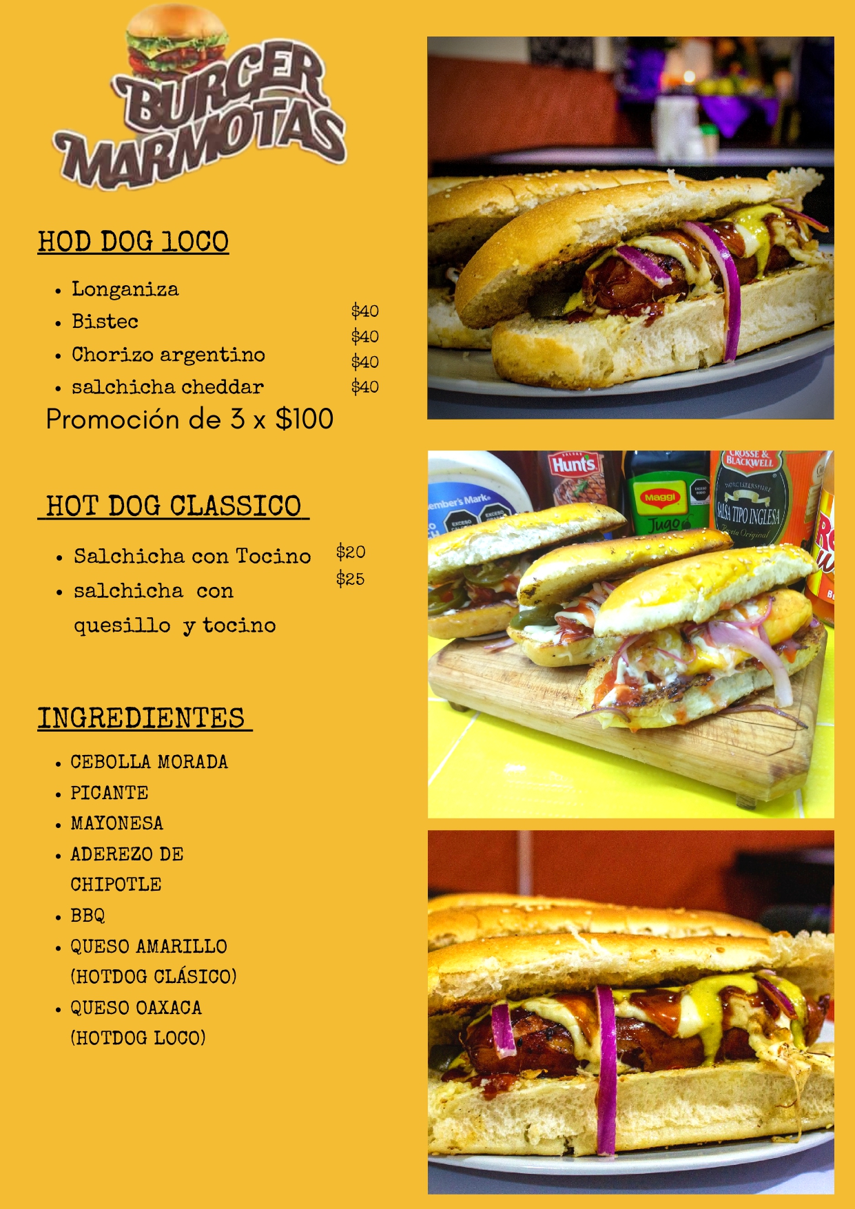 Burger Marmotas Suc Almoloya, Hgo. image 9