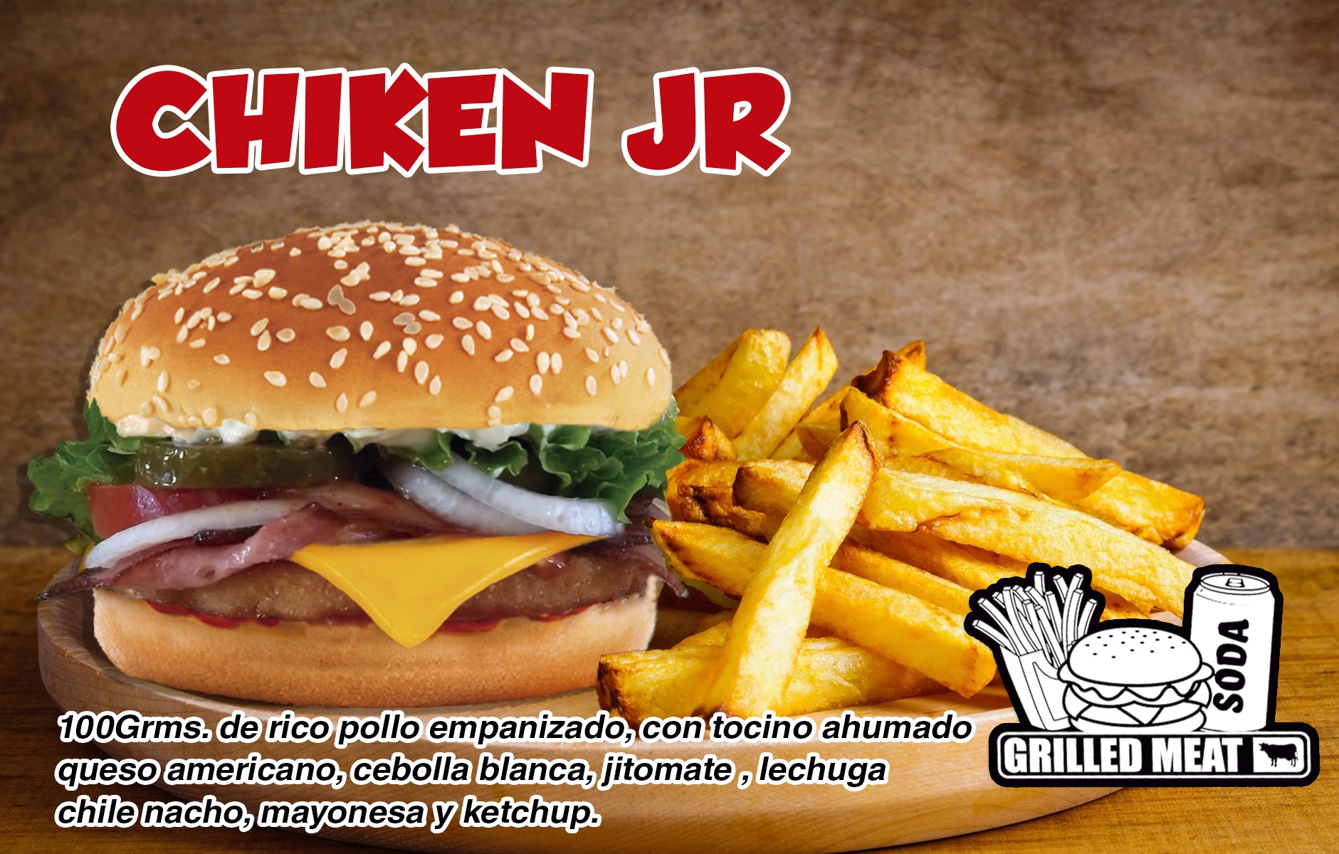 Grilled Meat Burger's image 2