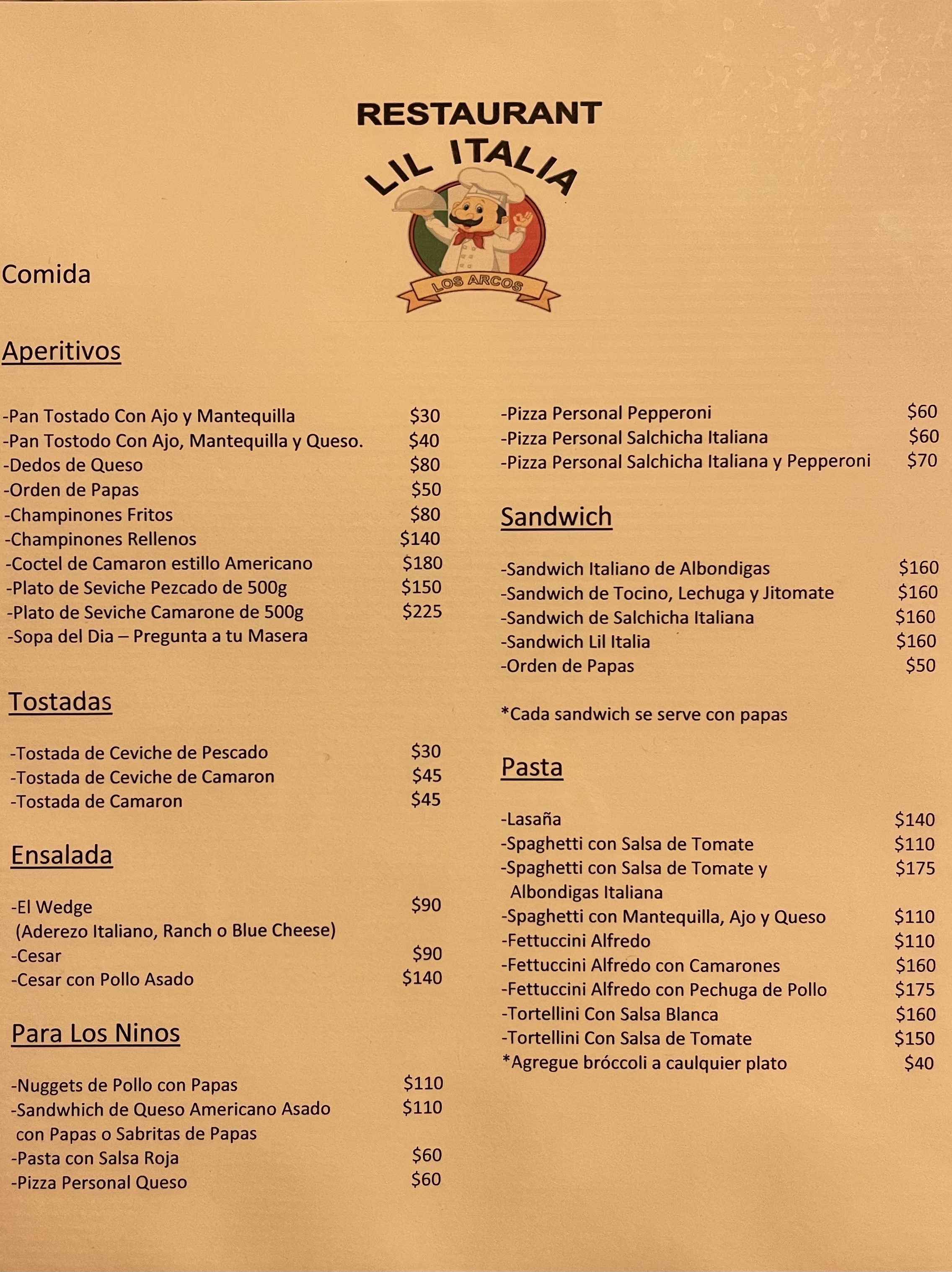 Restaurant Lil Italia Los Arcos image 4