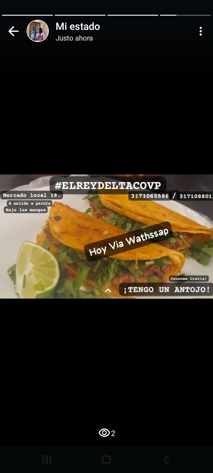 Tacos de Barbacoa "El Rey del Taco VP" -Mercado- image 1