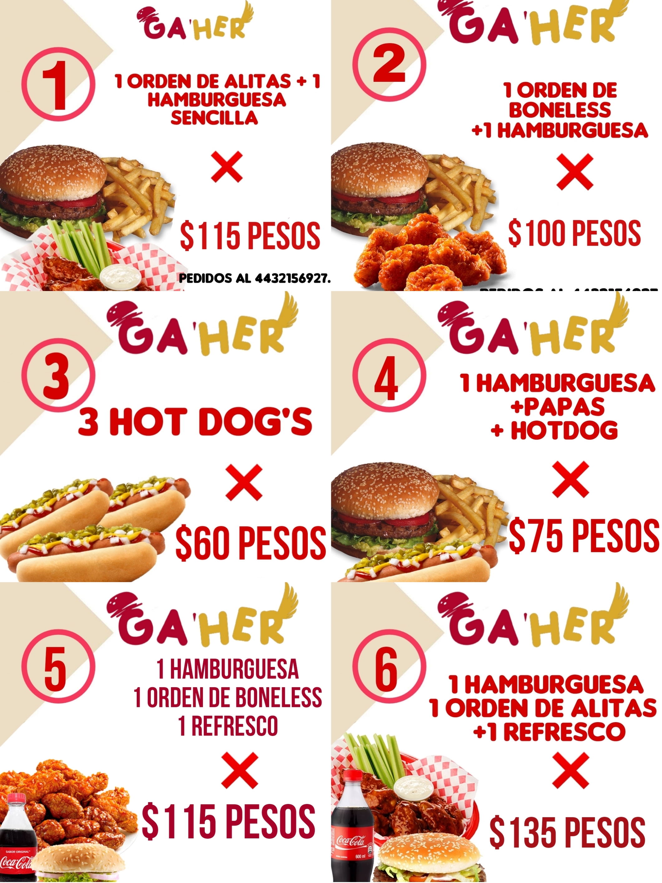 "GAHER Alitas y hamburguesas" image 3