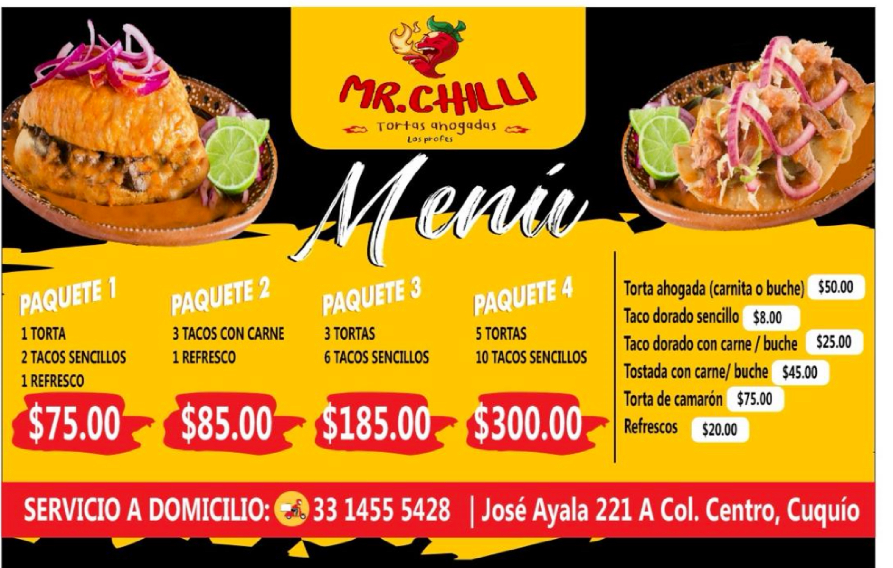 Mr.Chilli tortas ahogadas image 1