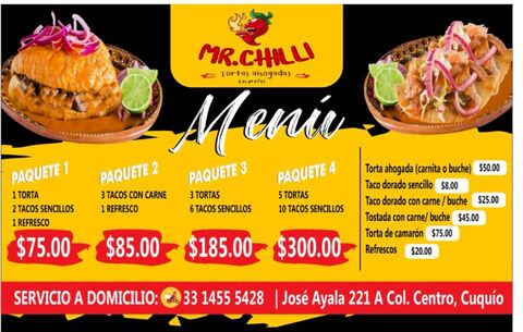 Mr.Chilli tortas ahogadas image 2