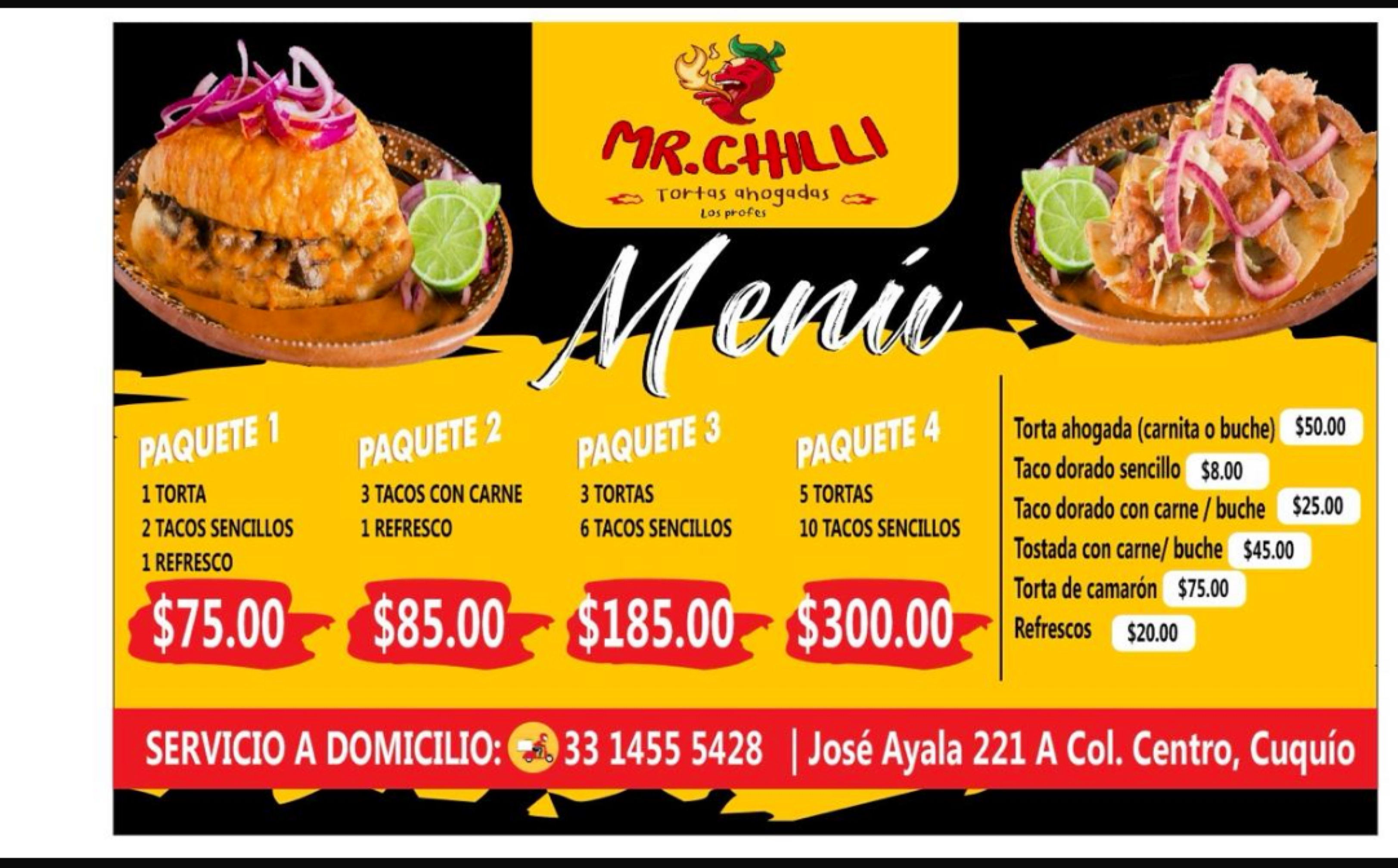 Mr.Chilli tortas ahogadas image 3