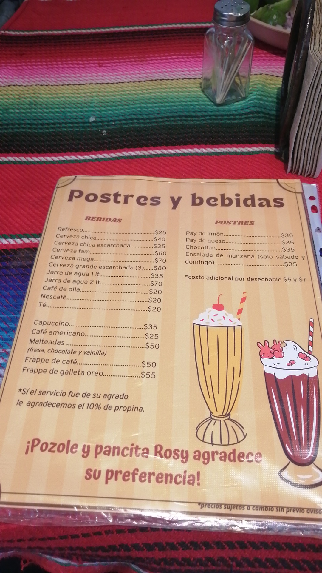 Pozole, Pancita y Caldo de Gallina "Rosy" image 10