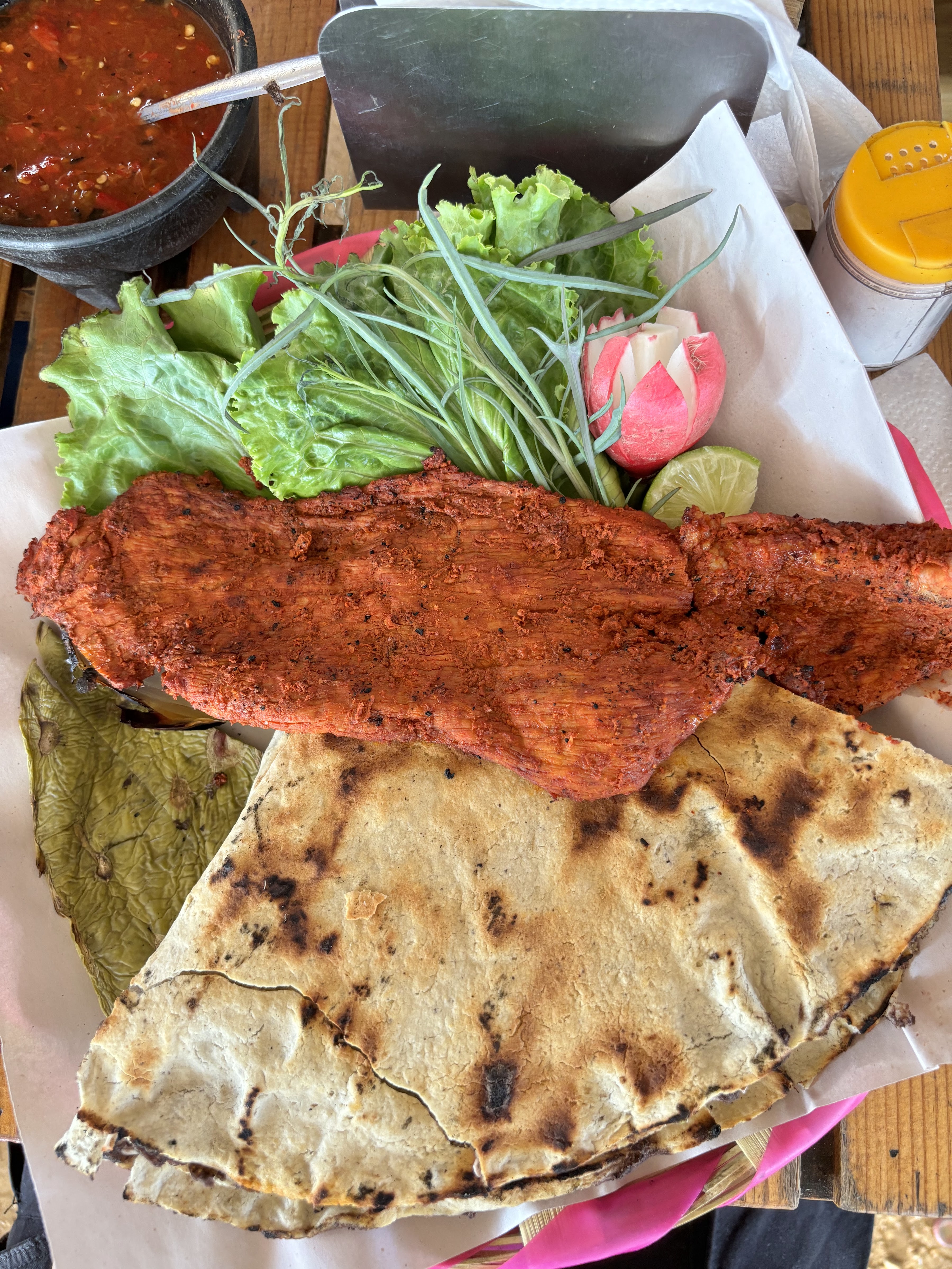 Tlayudas y carnes asadas Oaxaca Antiguo image 2