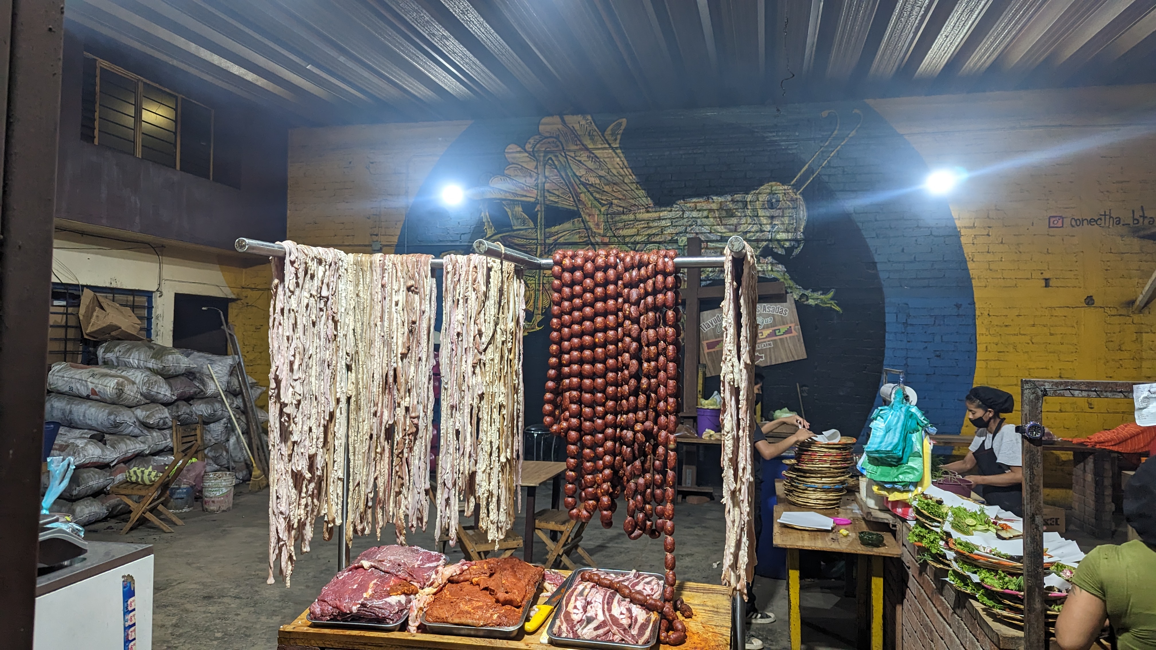 Tlayudas y carnes asadas Oaxaca Antiguo image 6