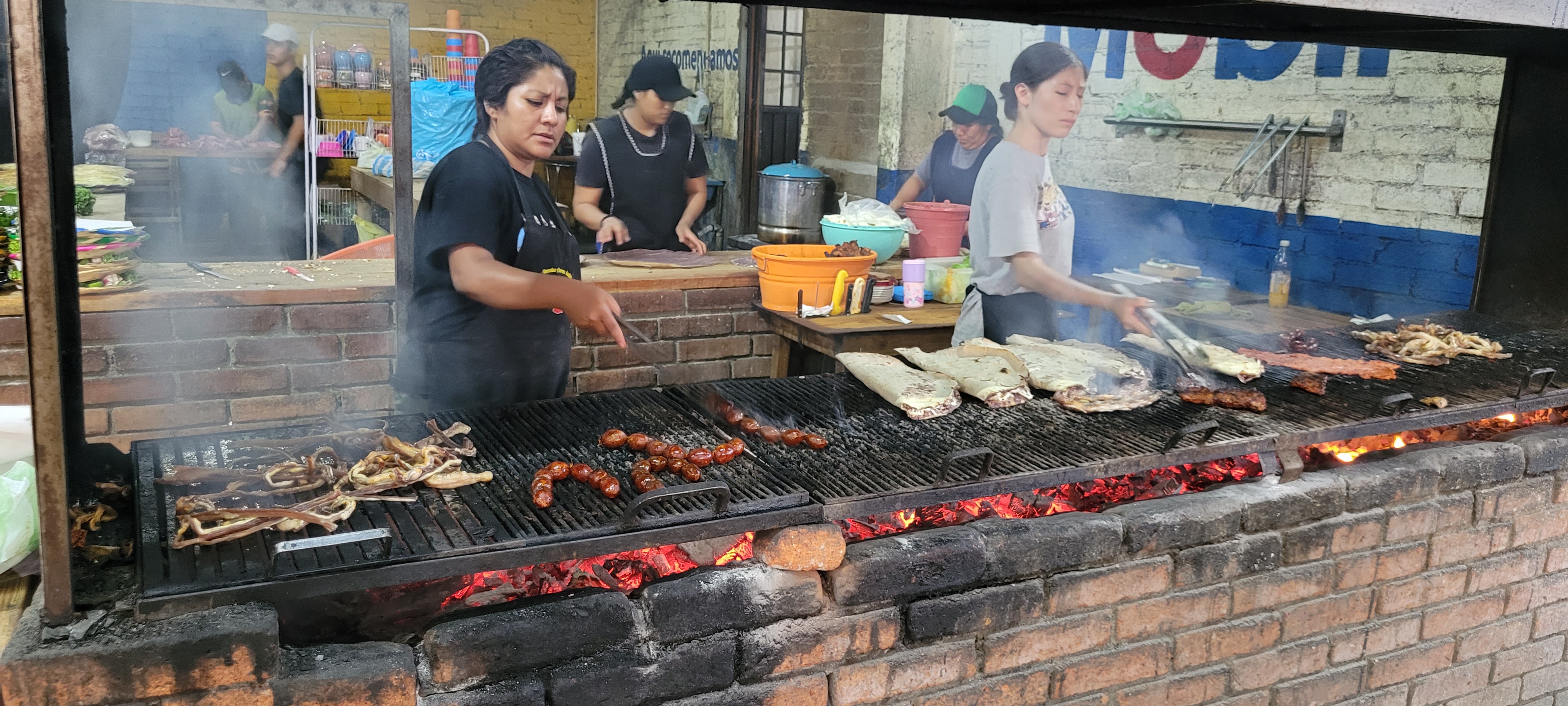 Tlayudas y carnes asadas Oaxaca Antiguo image 7