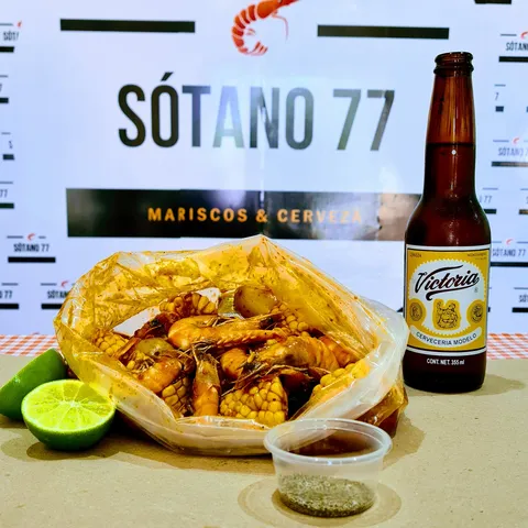SÓTANO 77 " Camarones en bolsa estilo Louisiana " image 3