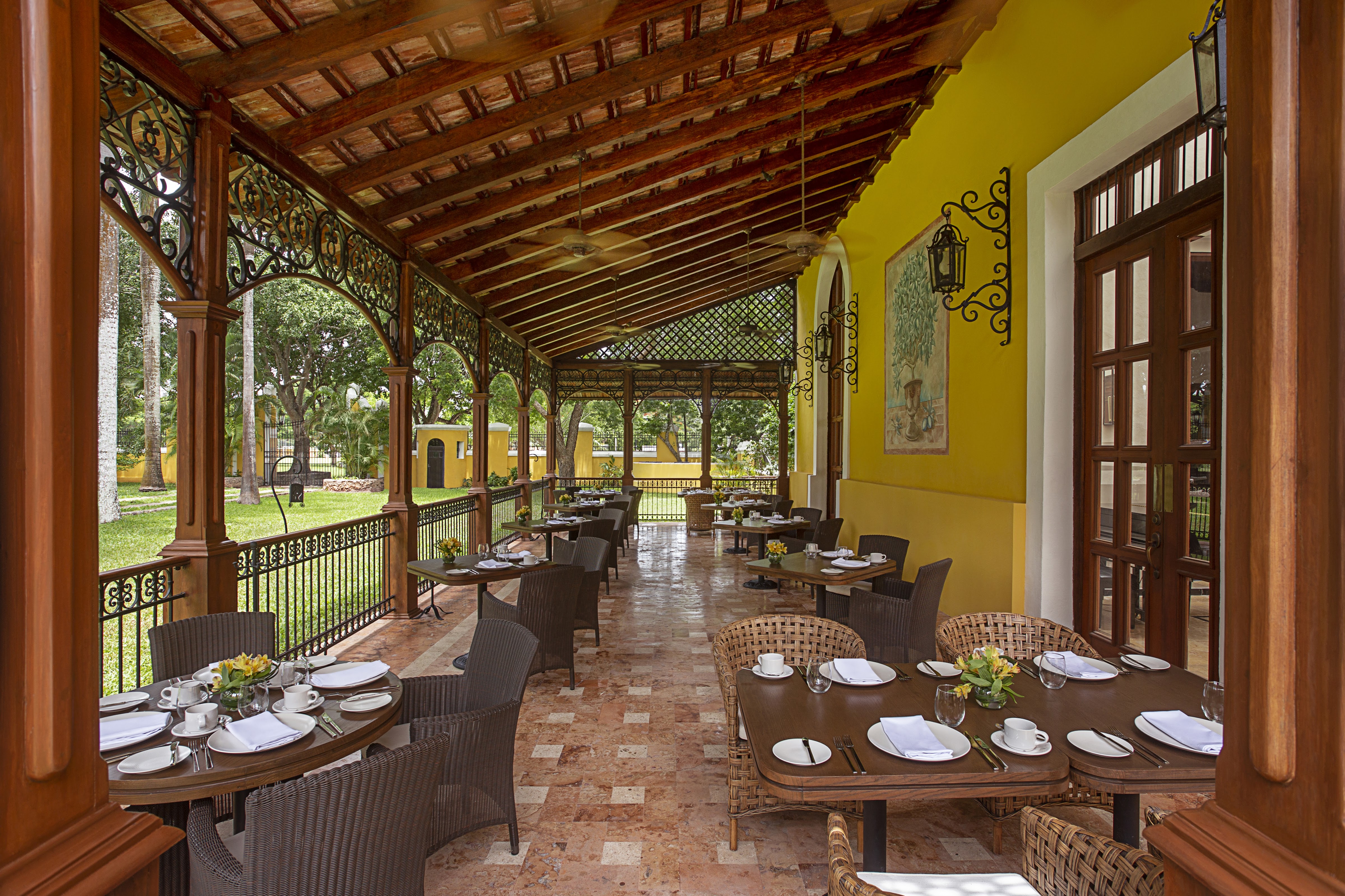 Casa de Piedra Restaurant - Hacienda Xcanatun, Angsana Heritage Collection image 4