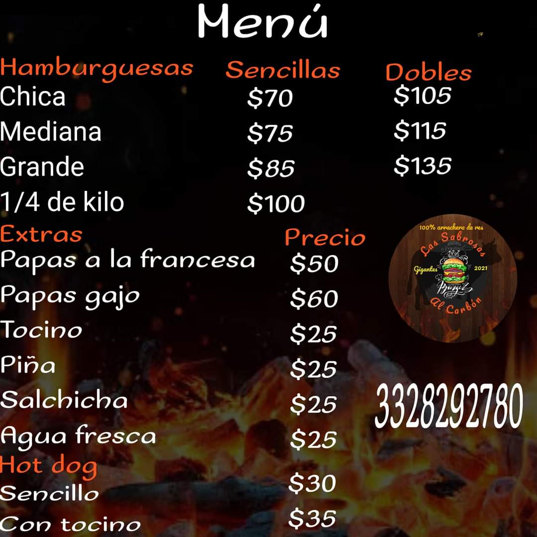 Hamburguesas al carbón las sabrosas image 7