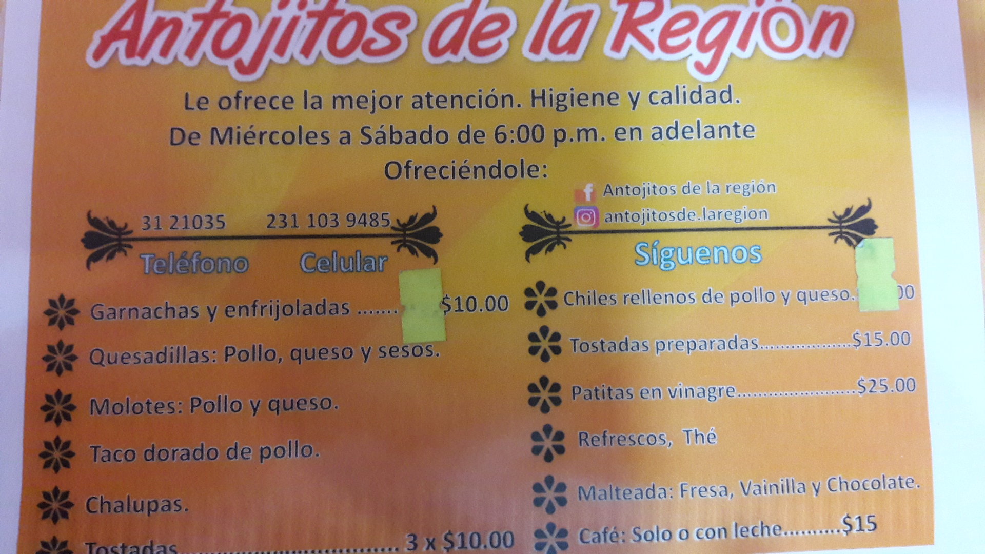 Antojitos De La Region image 2