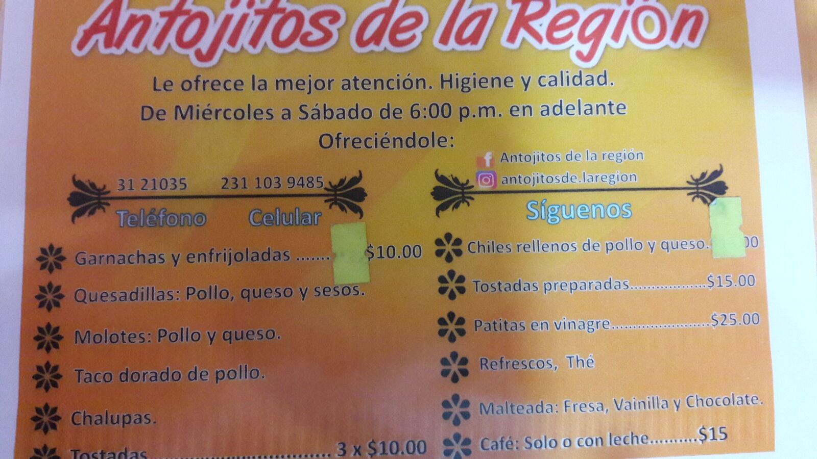 Antojitos De La Region image 2