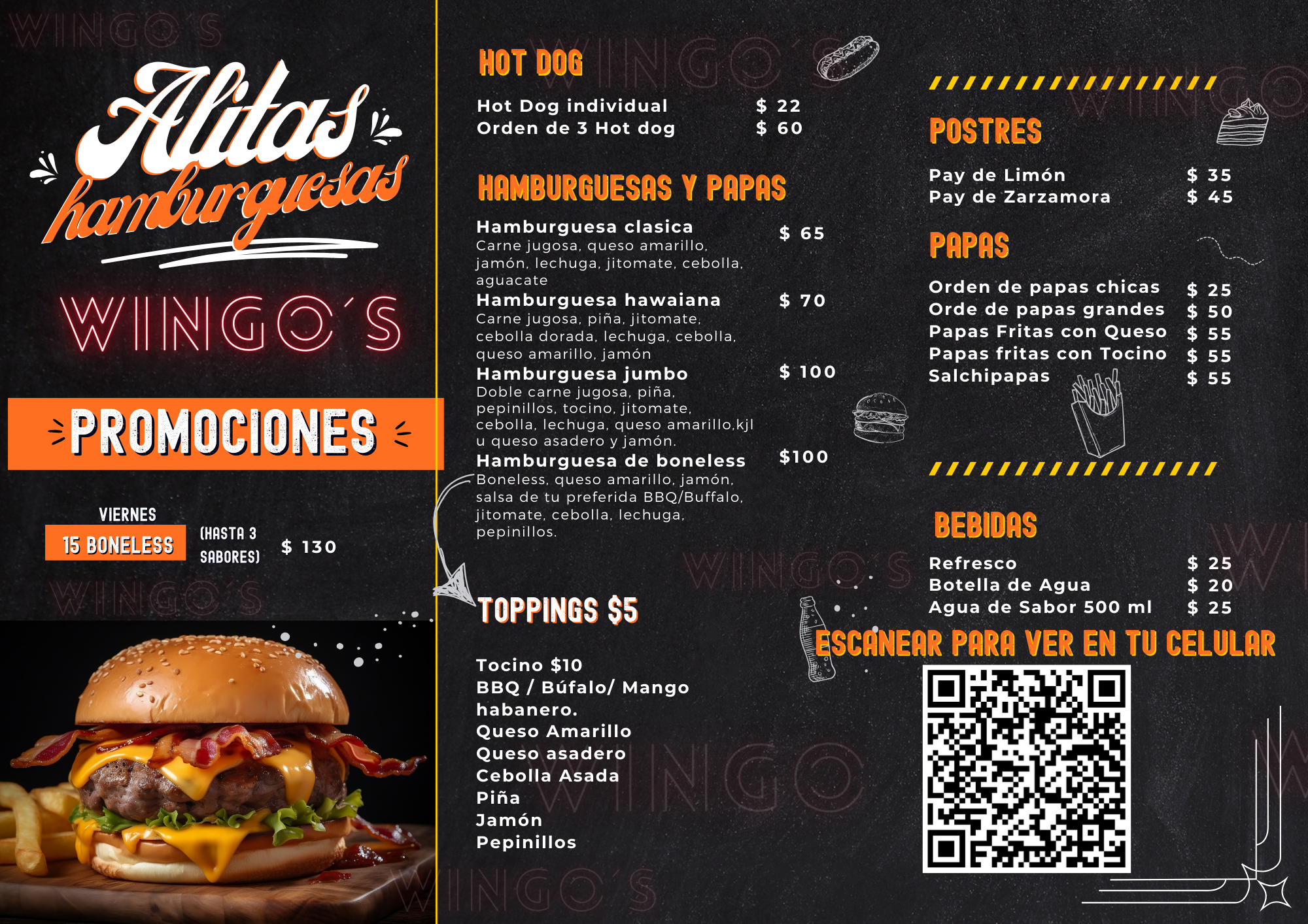 Alitas y Hamburguesas Wingo´s image 8